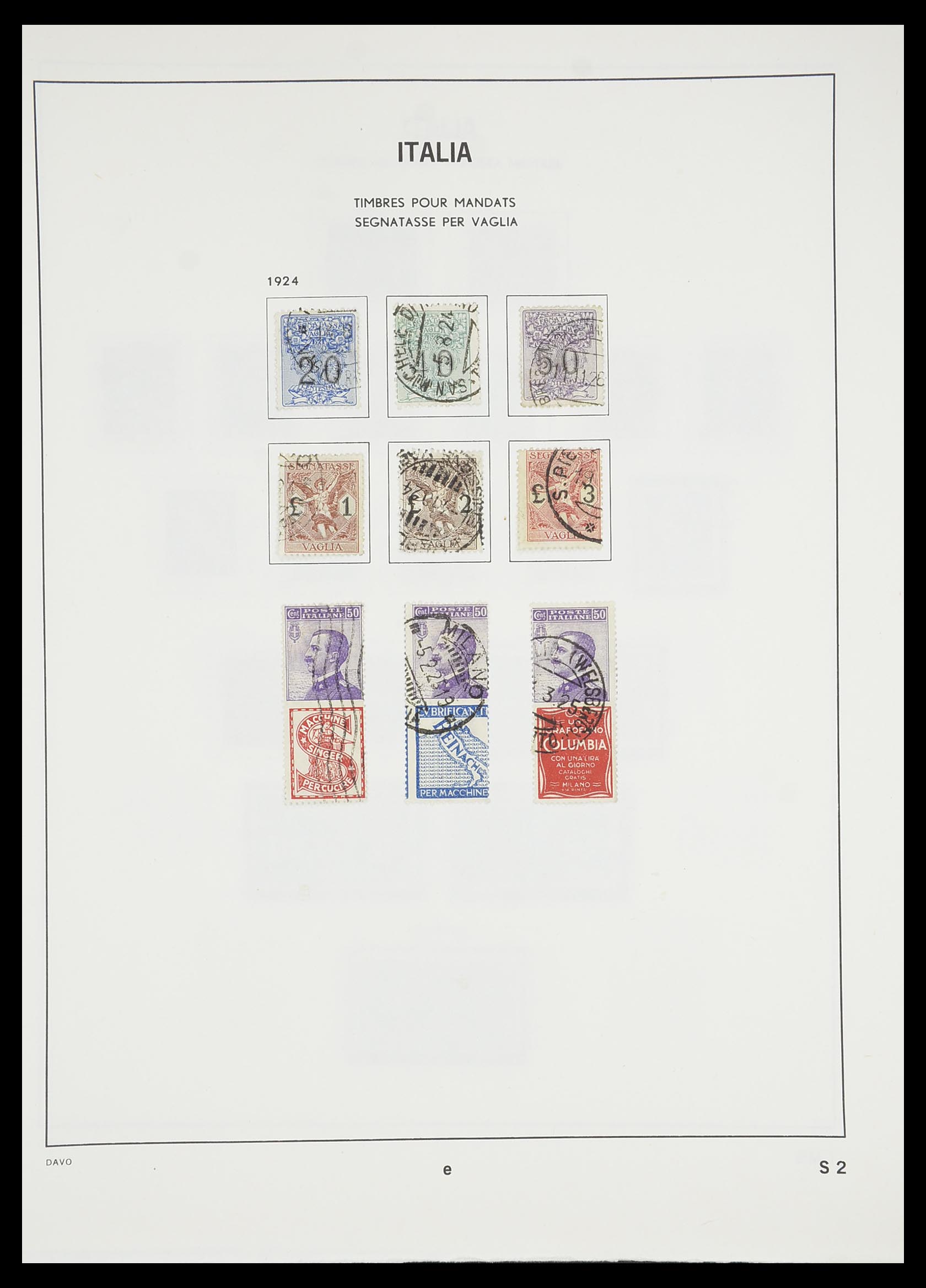 33413 214 - Postzegelverzameling 33413 Italië 1945-2000.