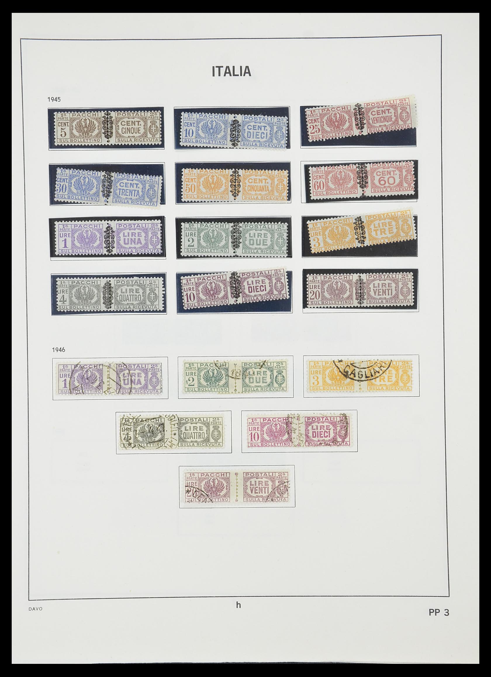 33413 222 - Postzegelverzameling 33413 Italië 1945-2000.