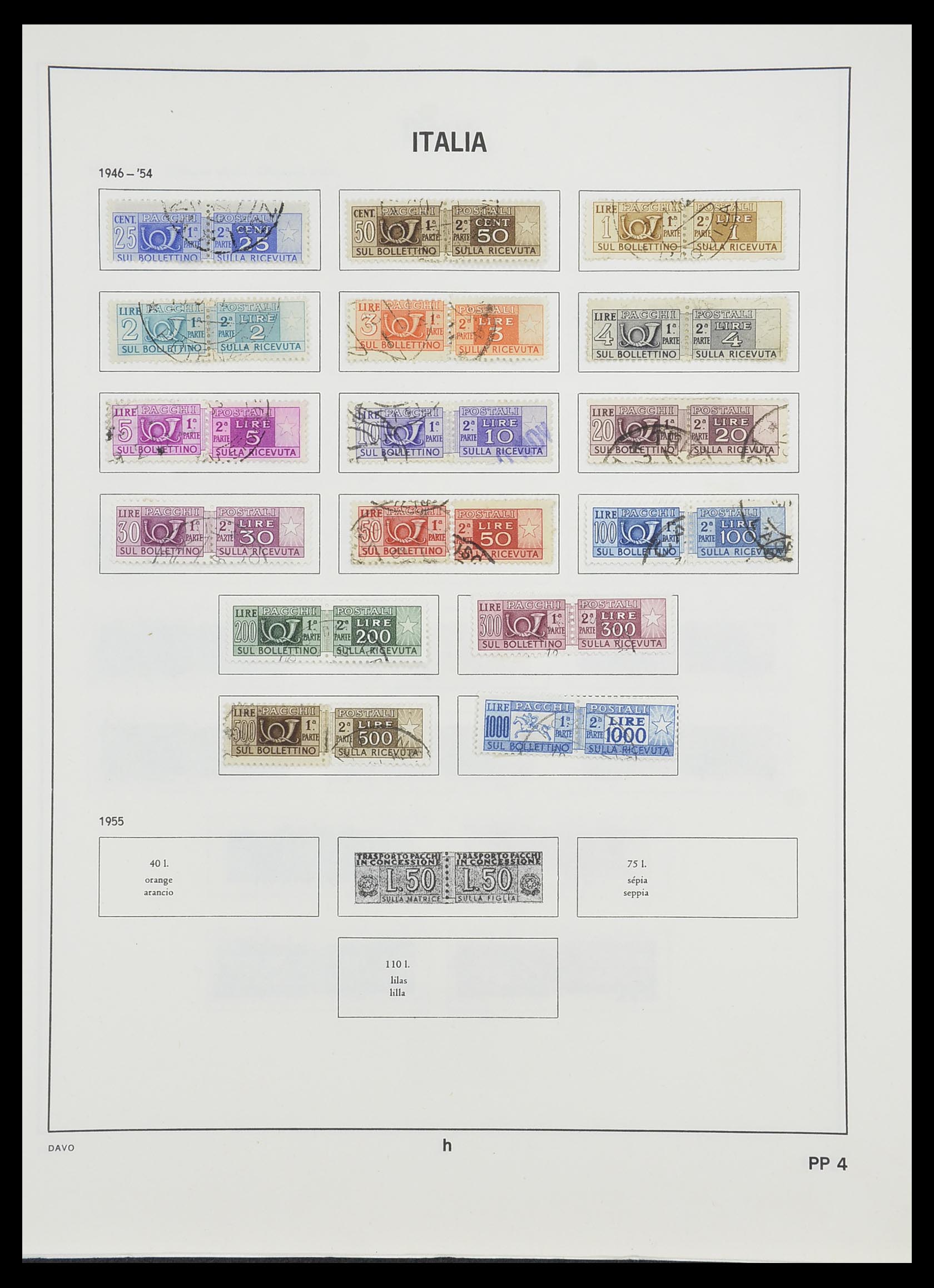 33413 223 - Postzegelverzameling 33413 Italië 1945-2000.