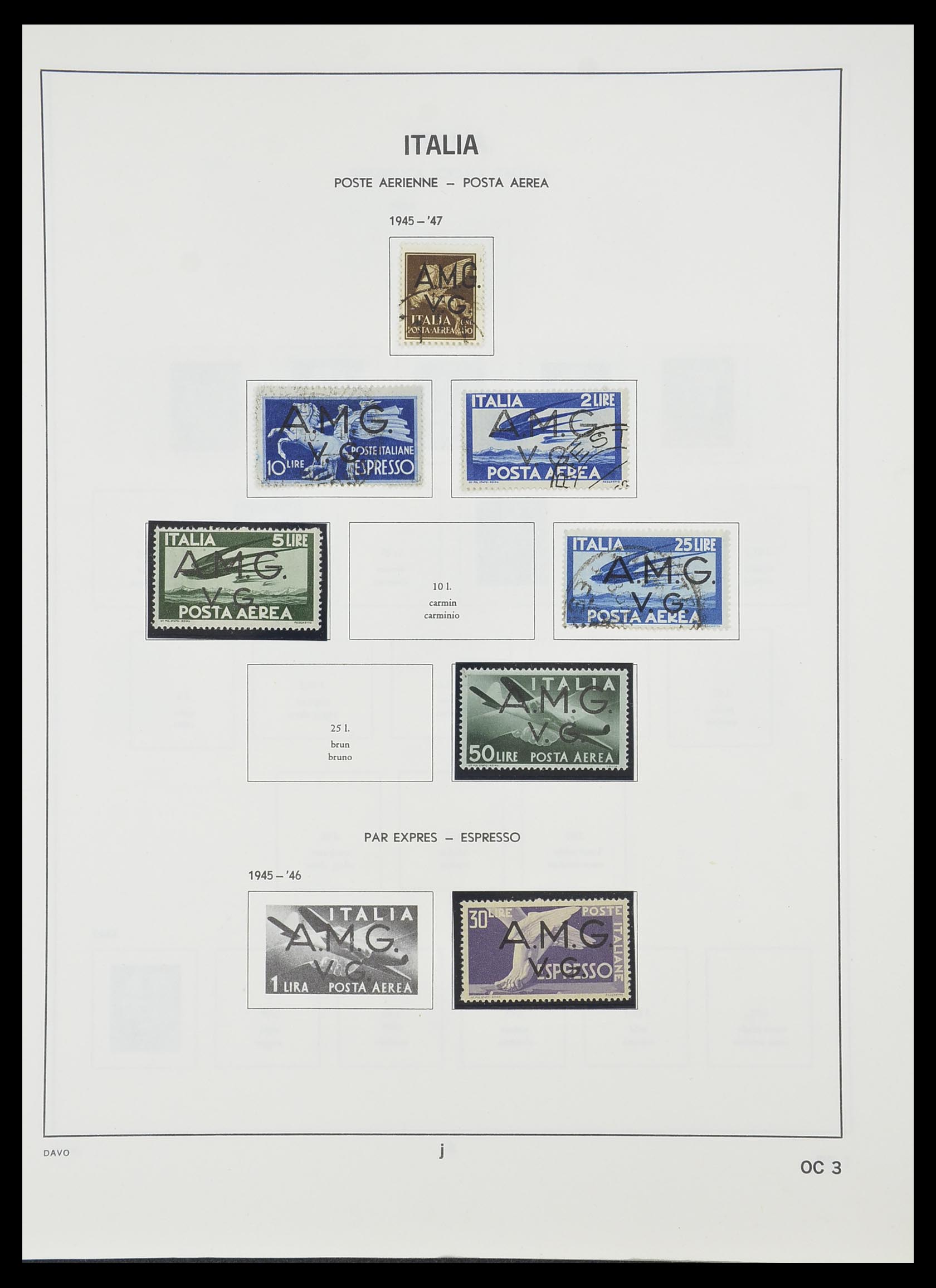 33413 229 - Postzegelverzameling 33413 Italië 1945-2000.