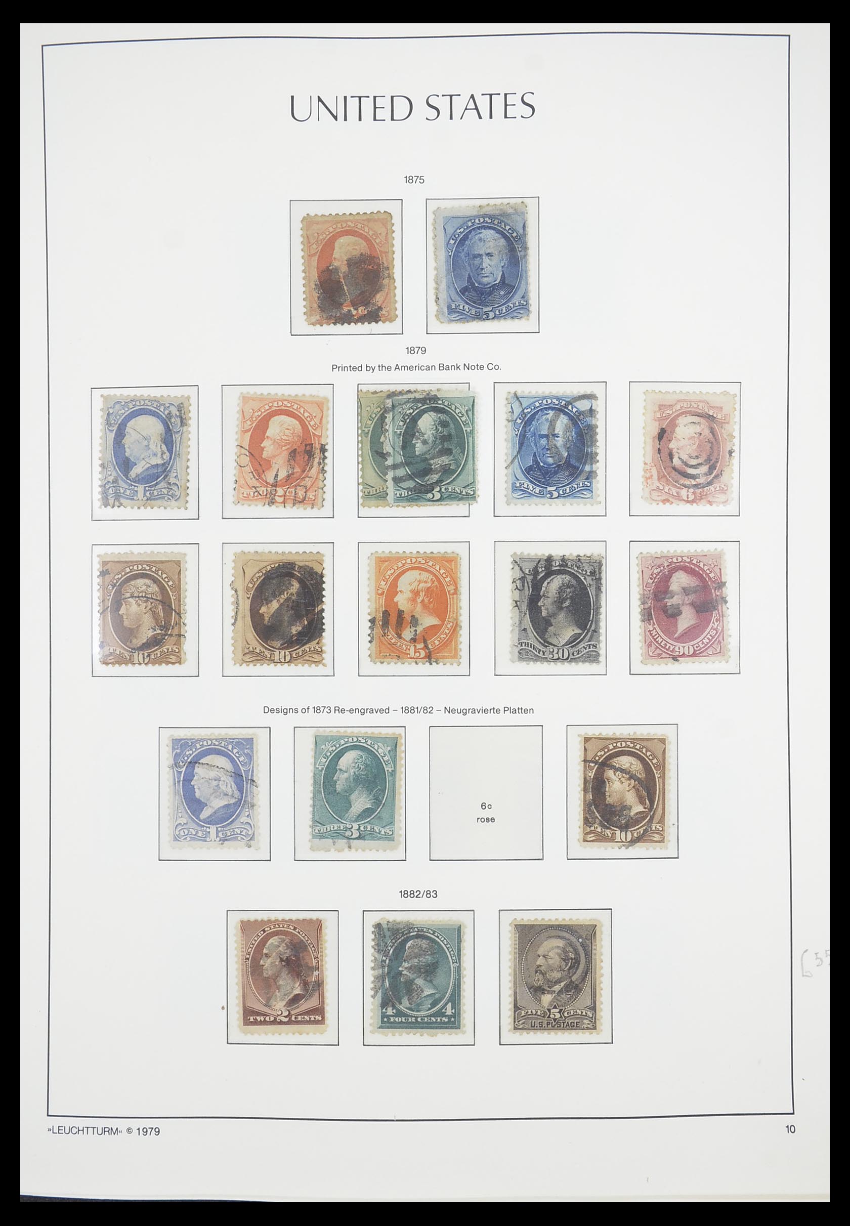 33415 010 - Stamp collection 33415 USA 1851-1964.