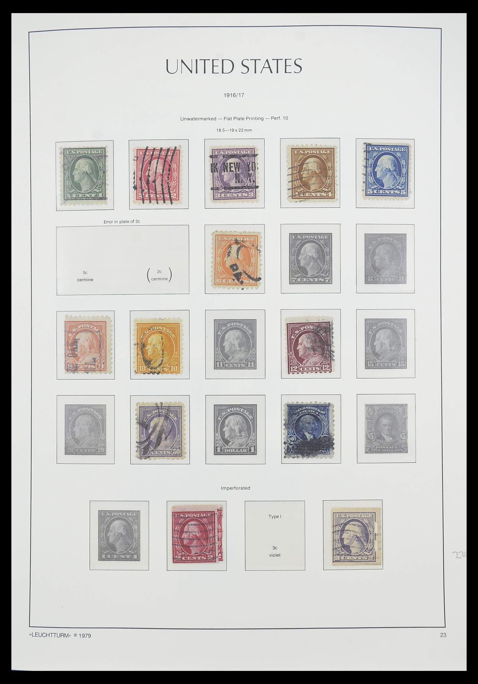33415 025 - Stamp collection 33415 USA 1851-1964.