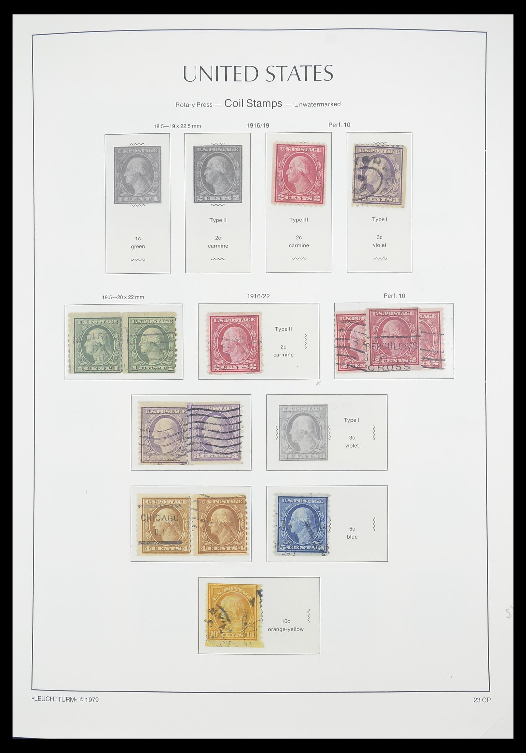 33415 026 - Stamp collection 33415 USA 1851-1964.