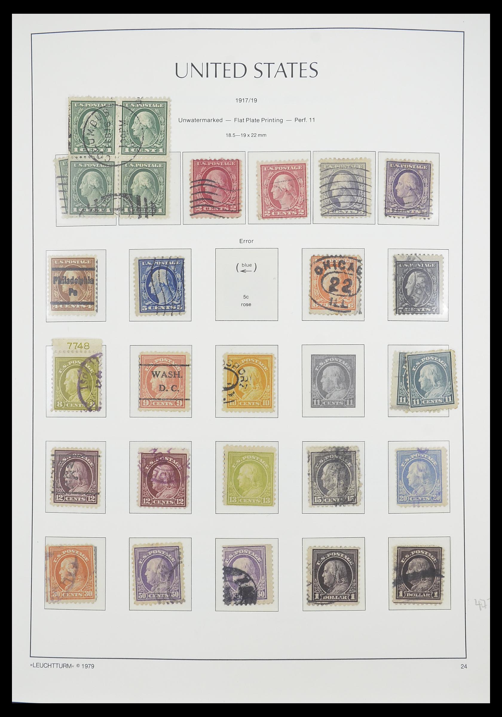 33415 027 - Stamp collection 33415 USA 1851-1964.