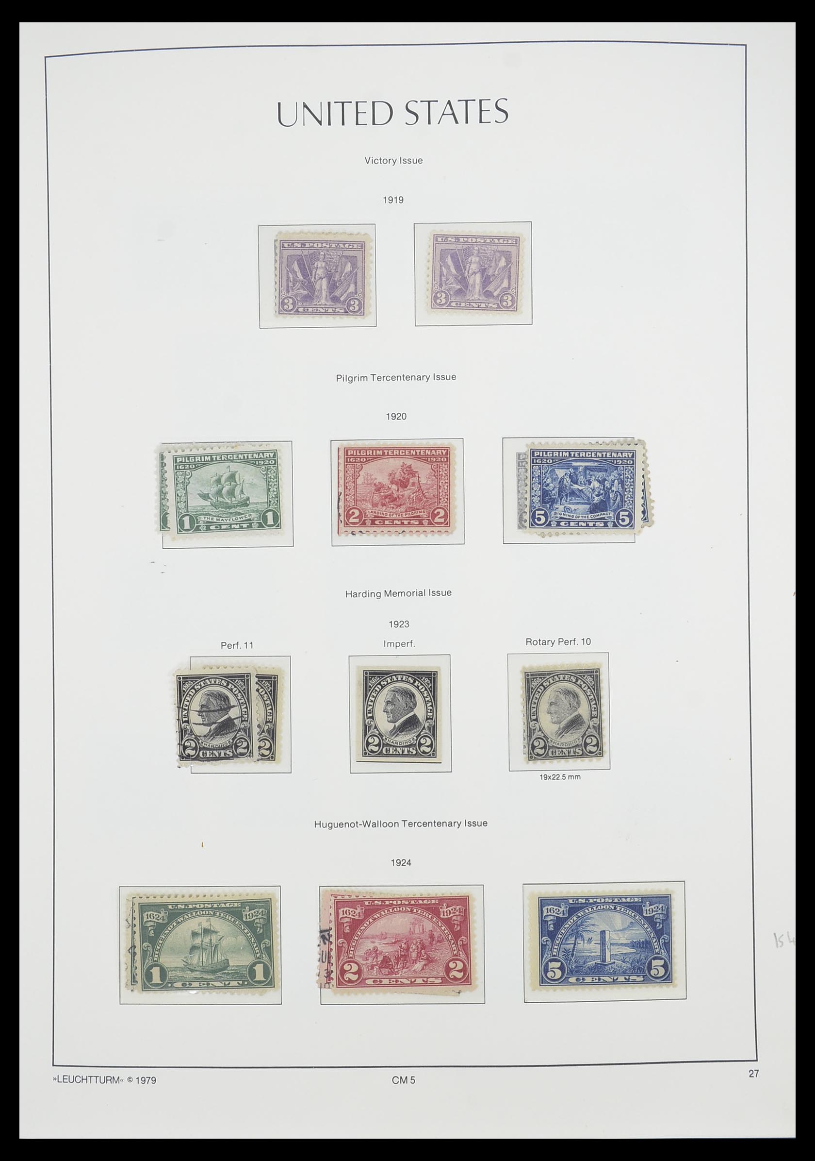 33415 030 - Stamp collection 33415 USA 1851-1964.