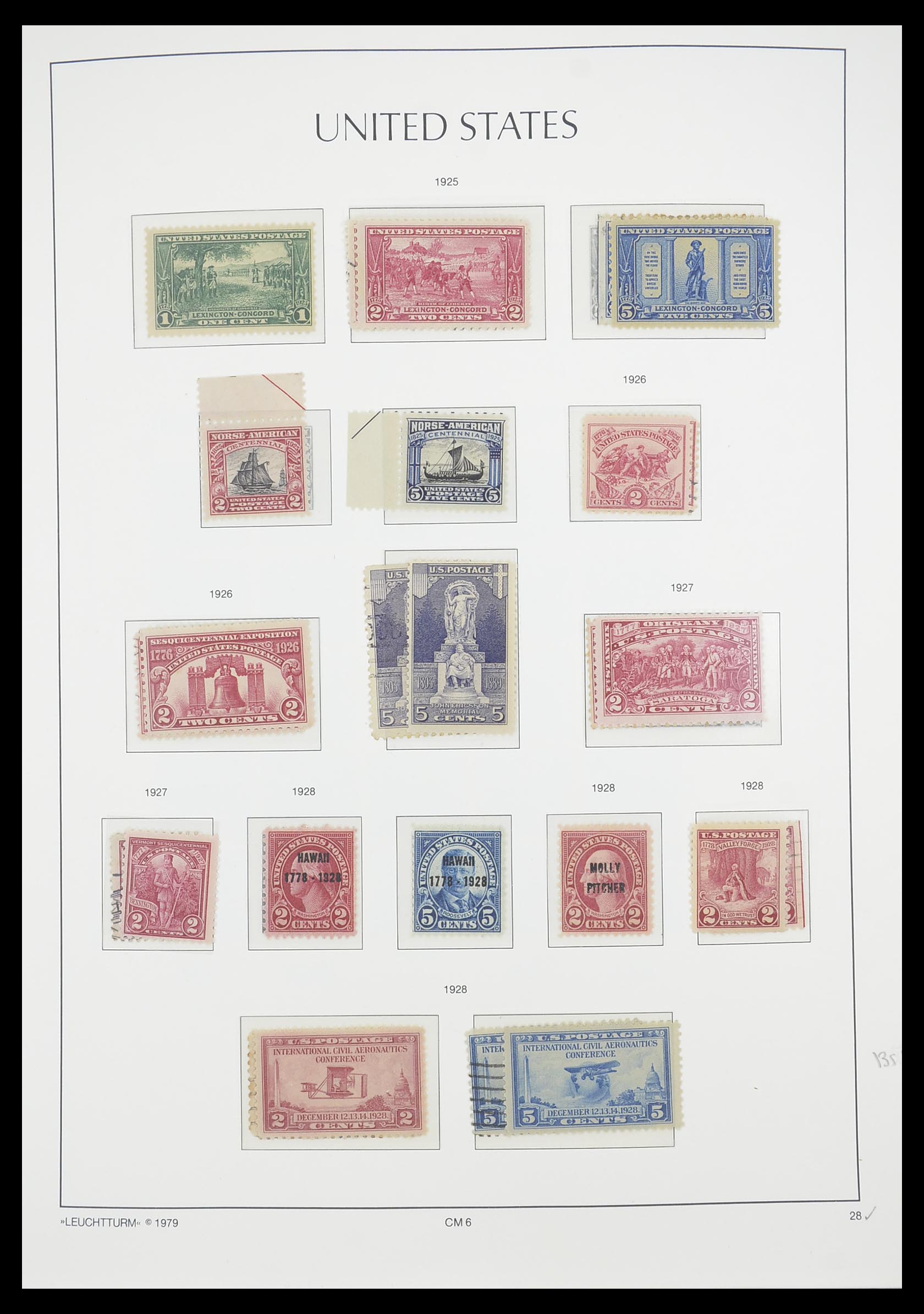 33415 031 - Stamp collection 33415 USA 1851-1964.