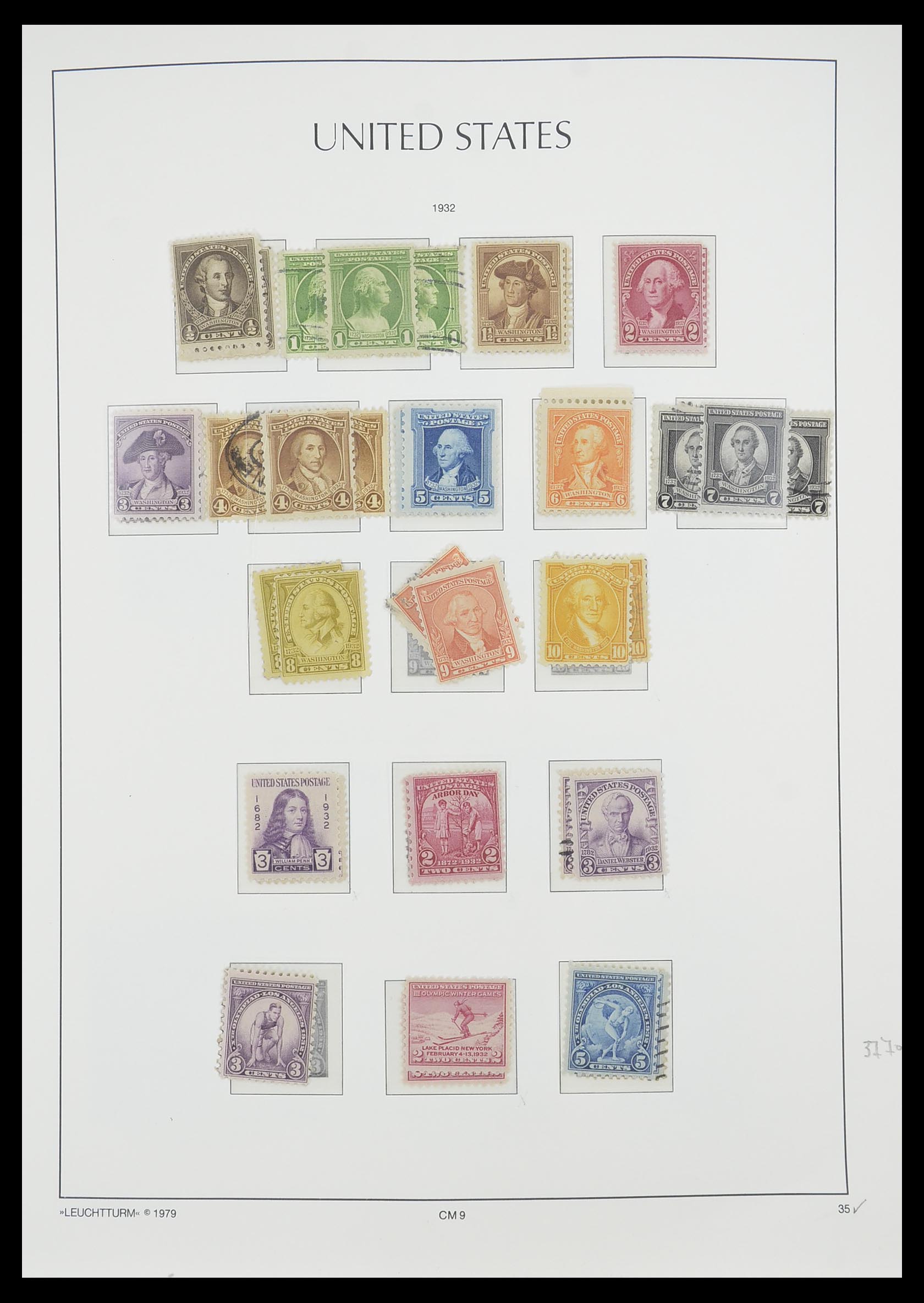33415 038 - Stamp collection 33415 USA 1851-1964.