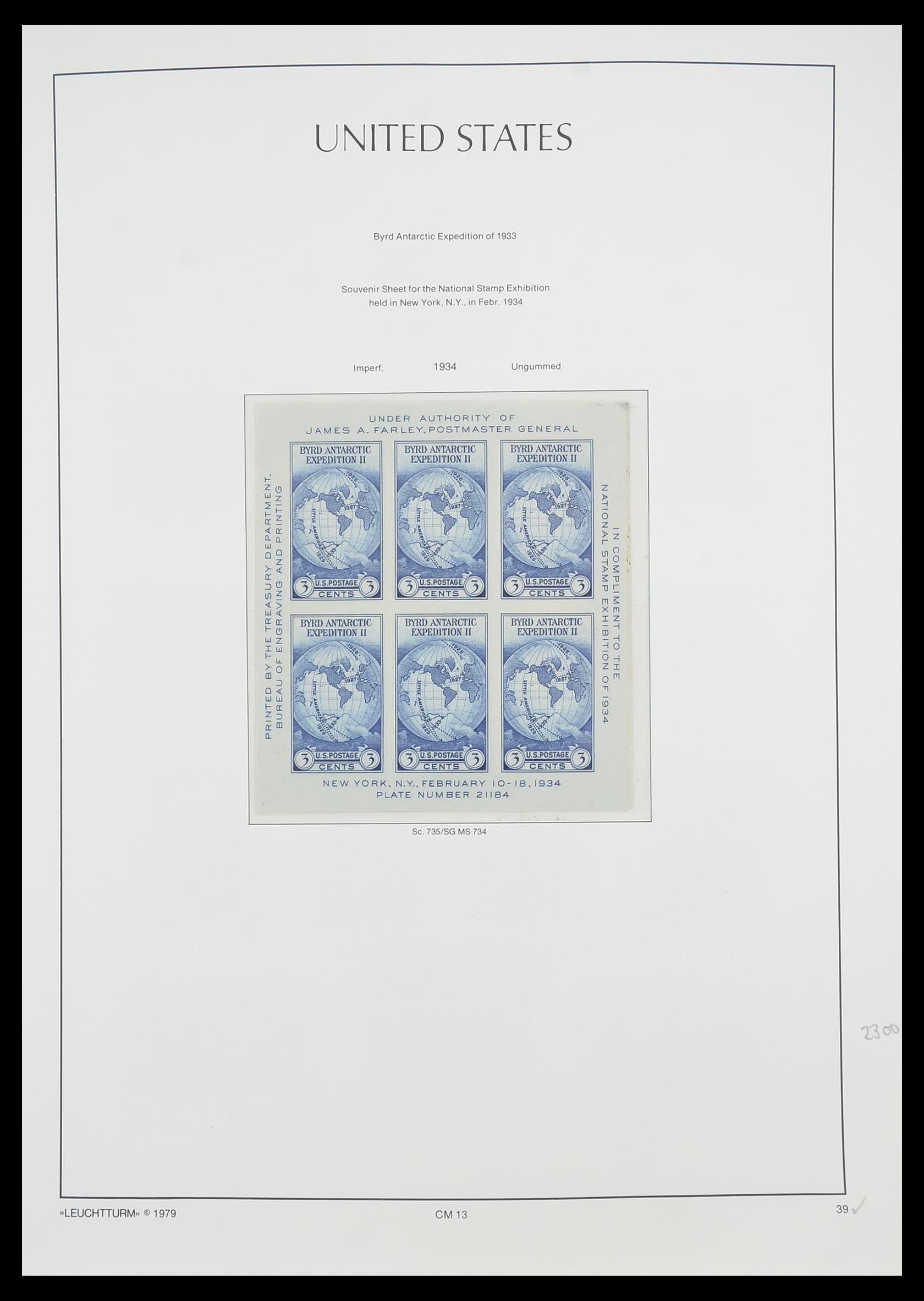 33415 042 - Stamp collection 33415 USA 1851-1964.