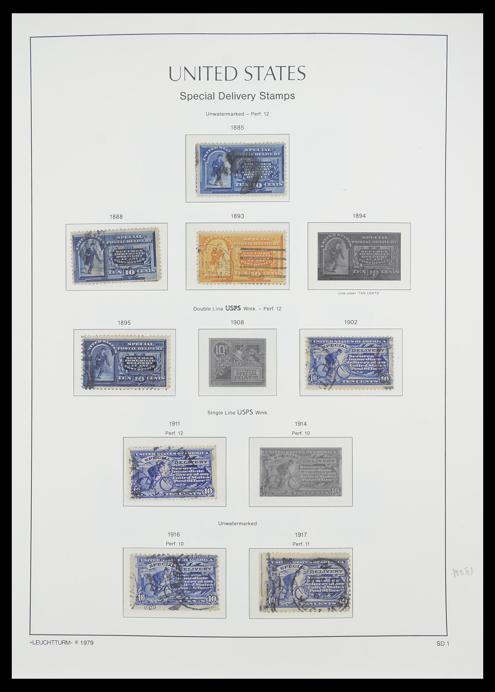 33415 048 - Stamp collection 33415 USA 1851-1964.