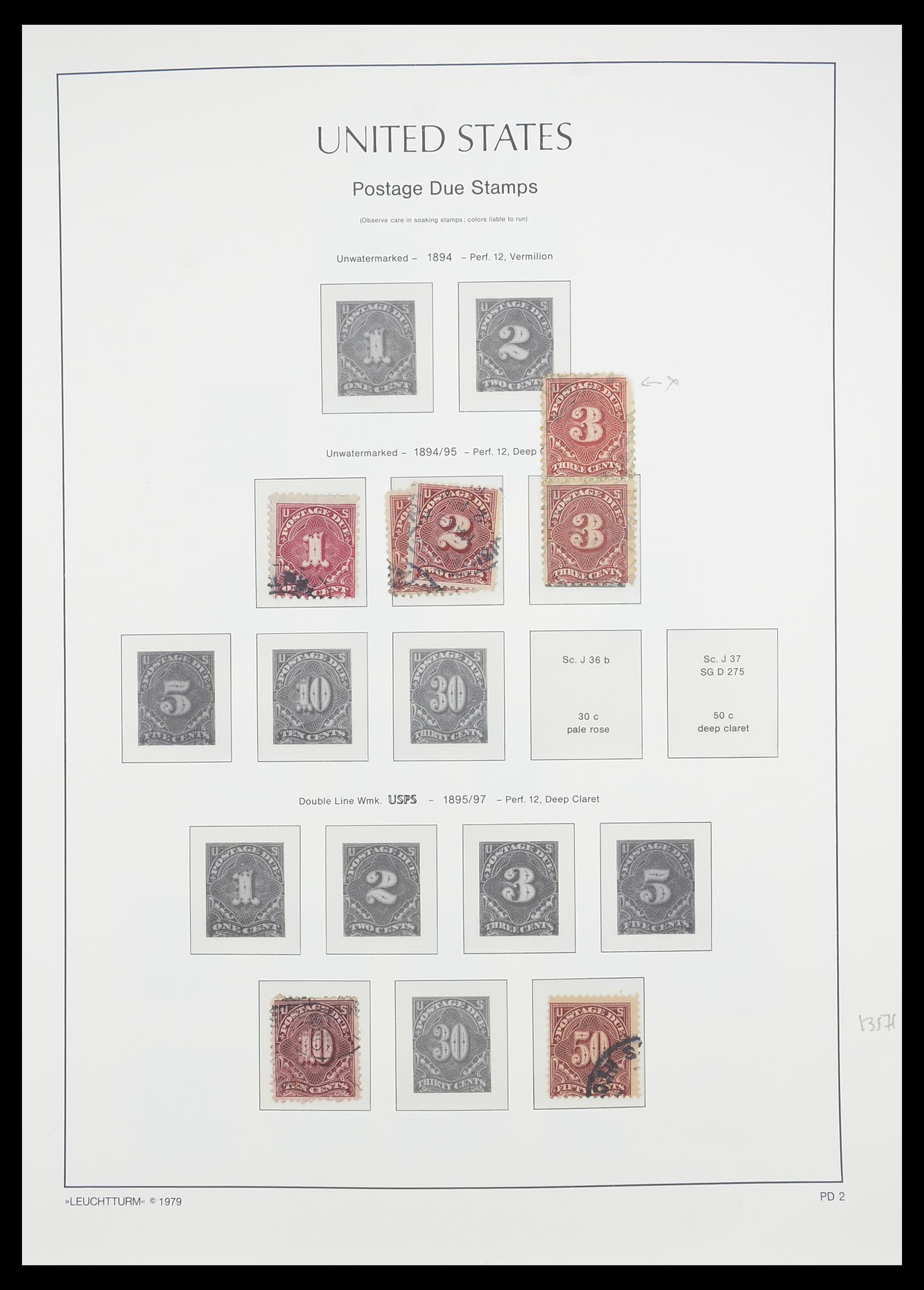 33415 050 - Postzegelverzameling 33415 USA 1851-1964.