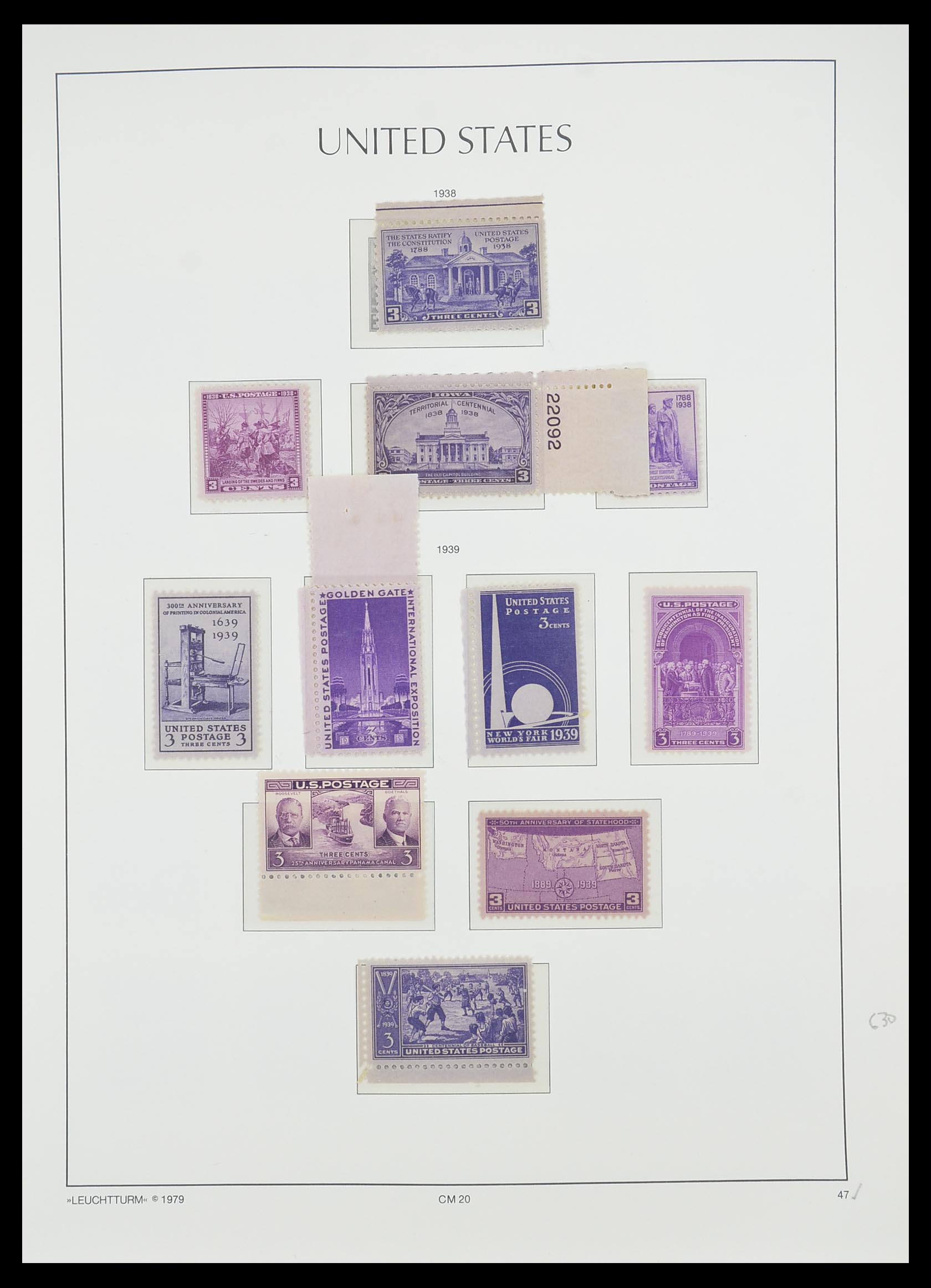 33415 059 - Stamp collection 33415 USA 1851-1964.