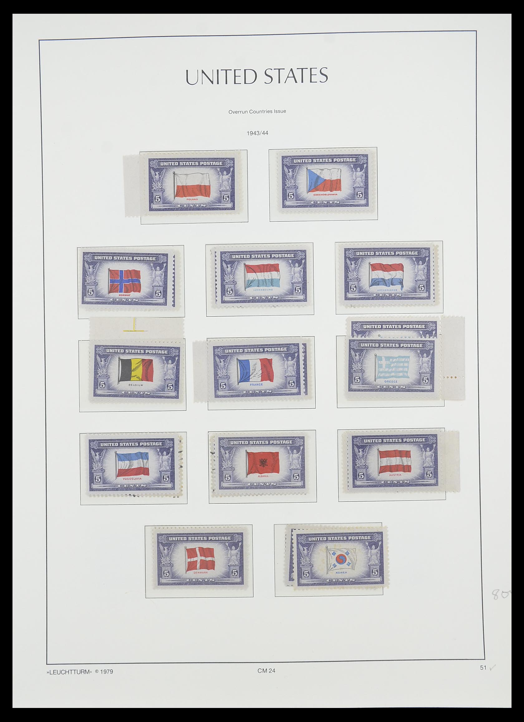 33415 063 - Stamp collection 33415 USA 1851-1964.