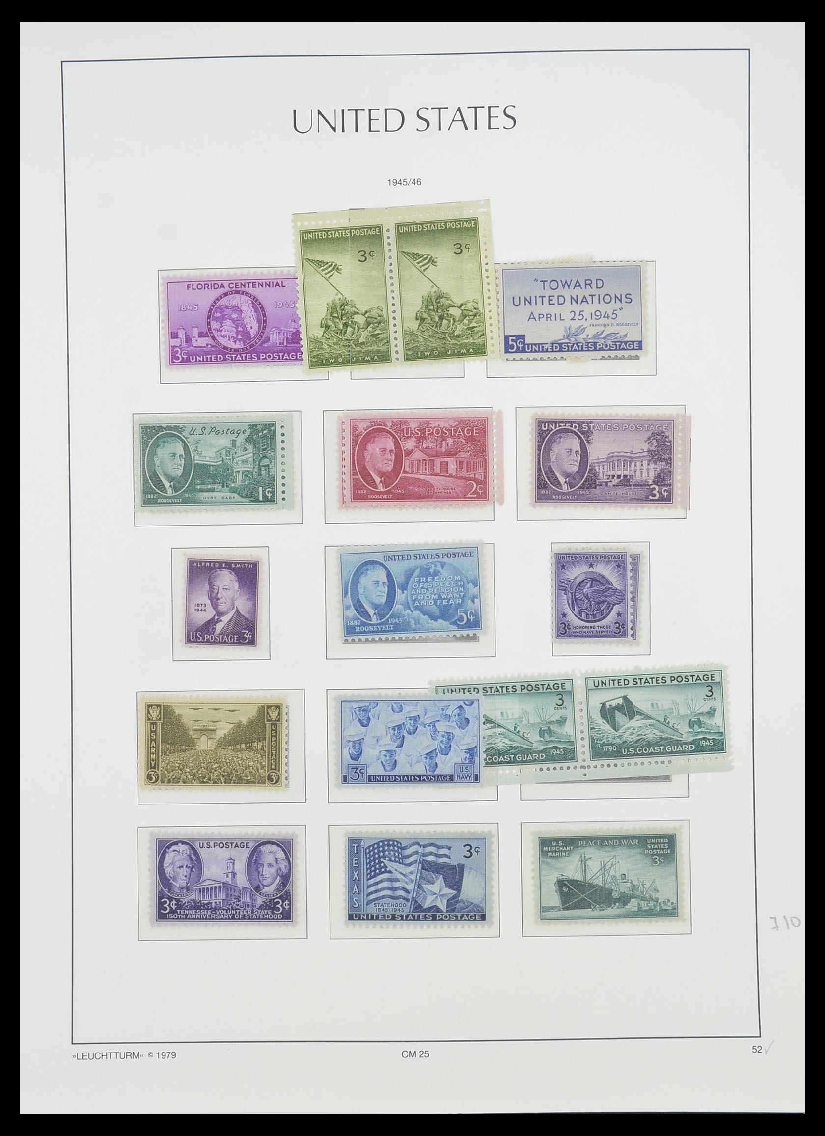 33415 064 - Stamp collection 33415 USA 1851-1964.