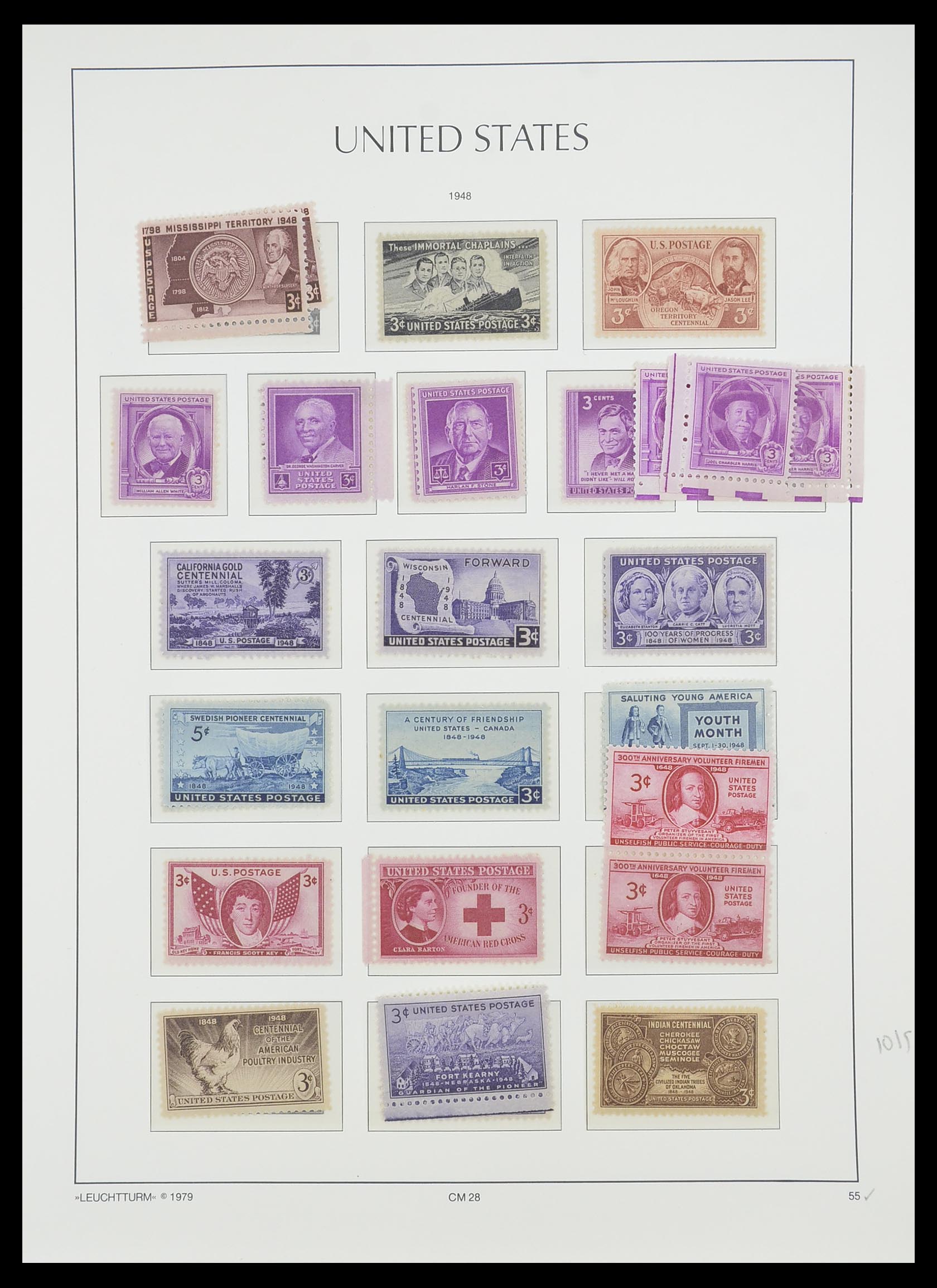 33415 067 - Stamp collection 33415 USA 1851-1964.
