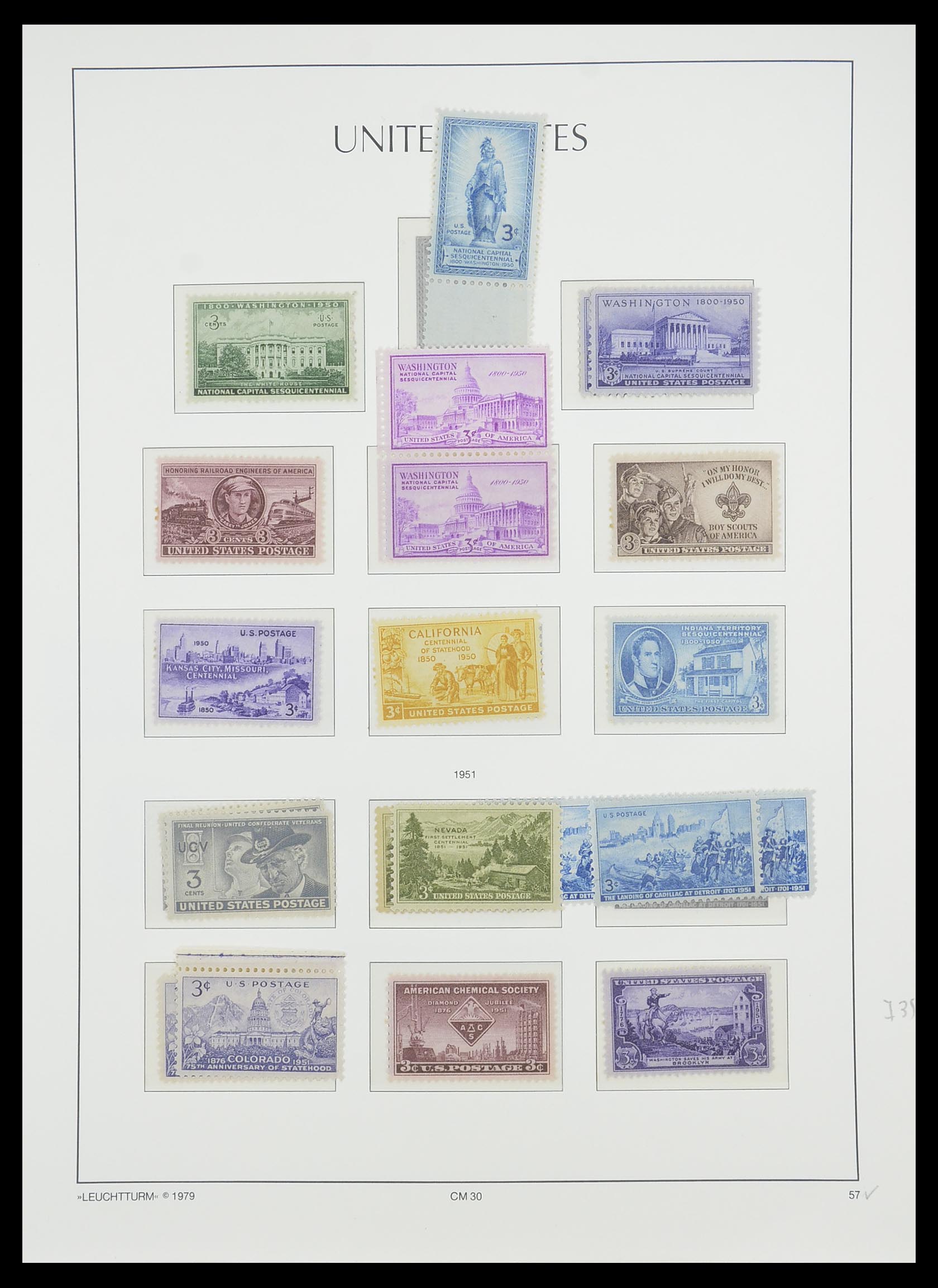 33415 069 - Postzegelverzameling 33415 USA 1851-1964.