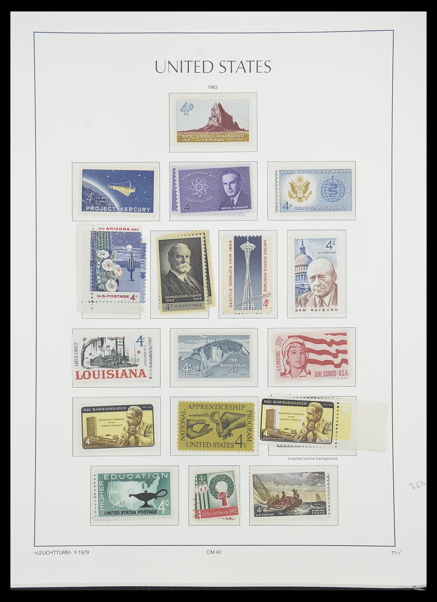 33415 084 - Stamp collection 33415 USA 1851-1964.