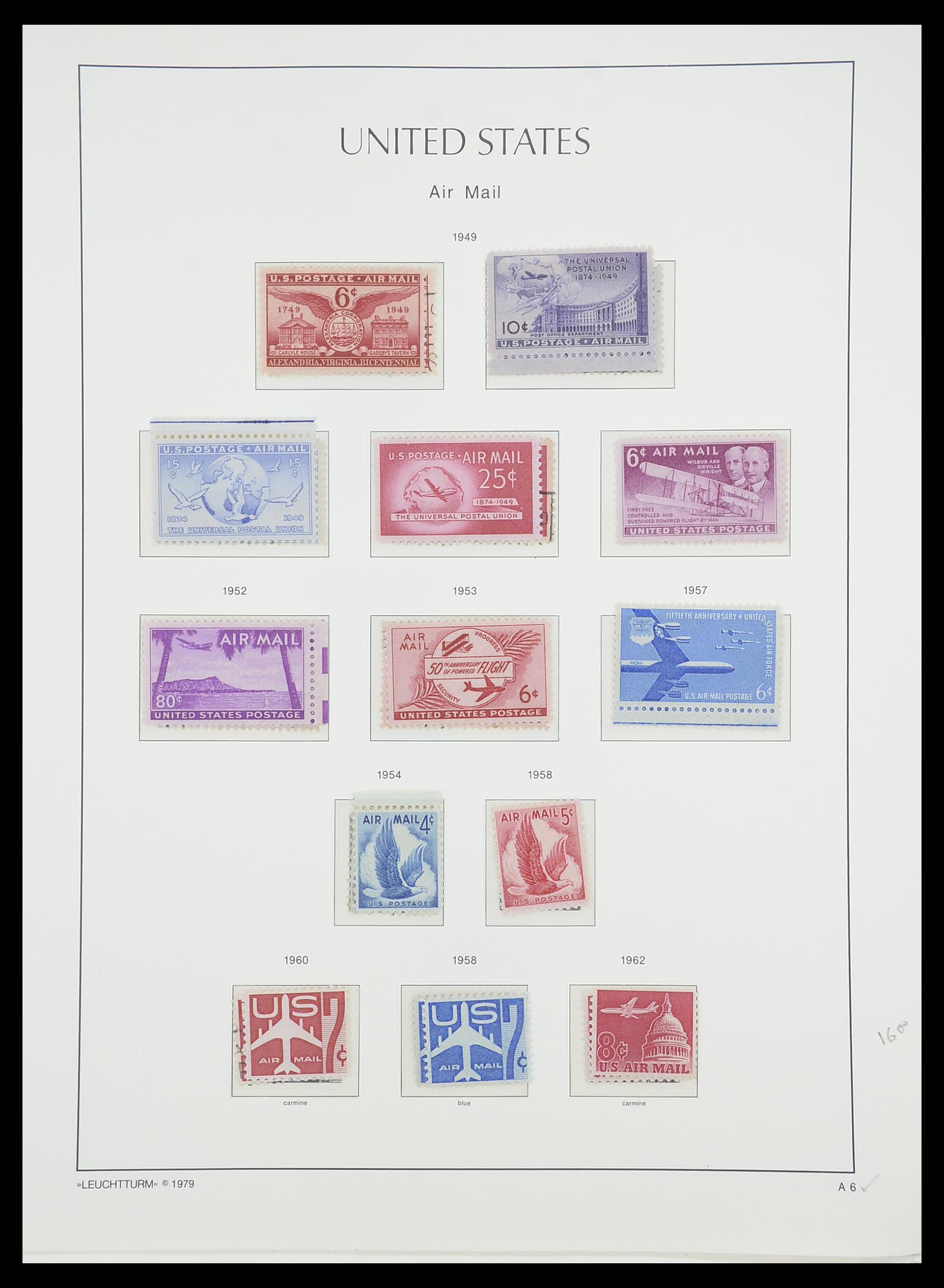 33415 091 - Stamp collection 33415 USA 1851-1964.
