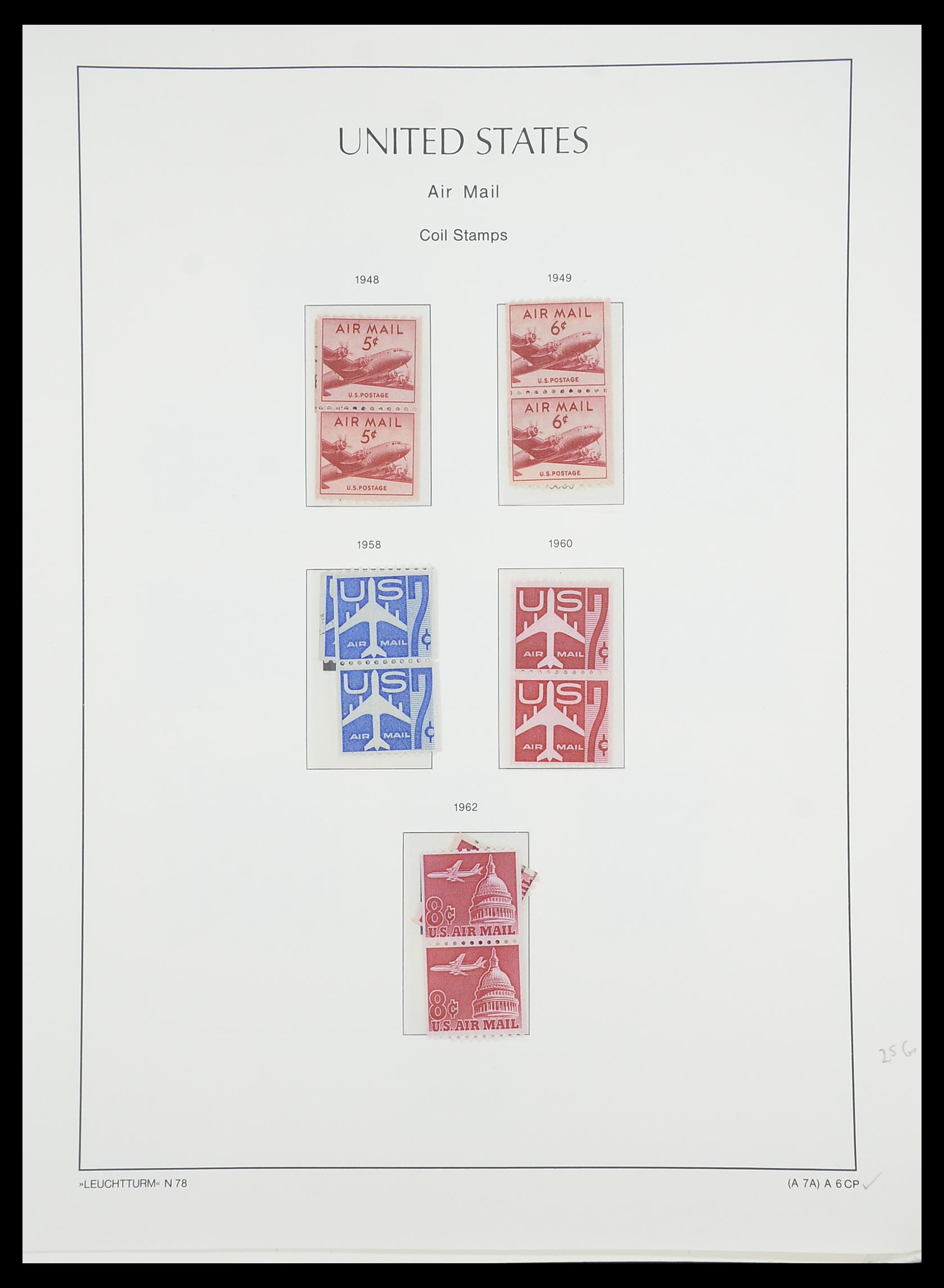 33415 092 - Postzegelverzameling 33415 USA 1851-1964.
