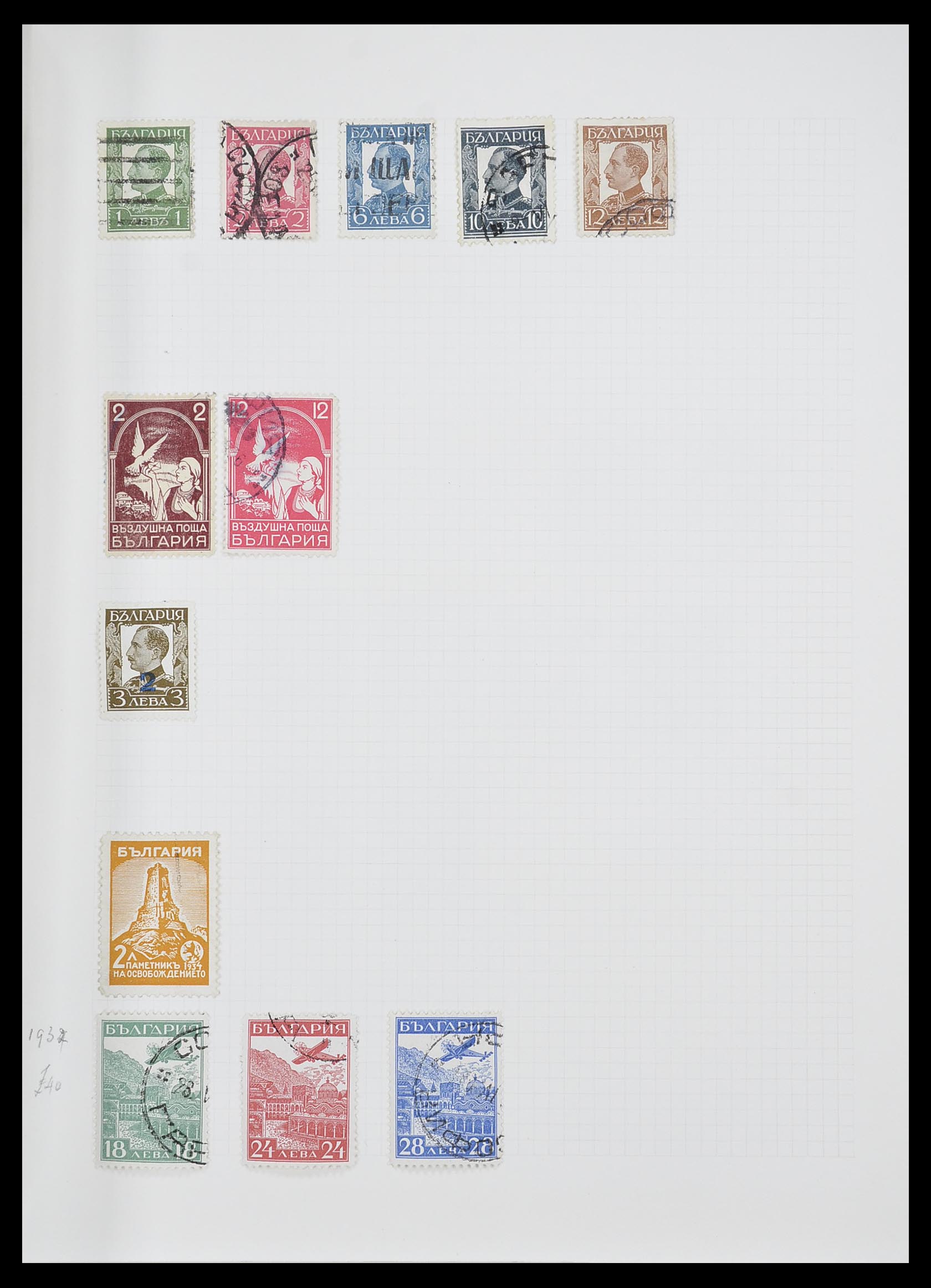 33417 009 - Postzegelverzameling 33417 Bulgarije 1879-1954.