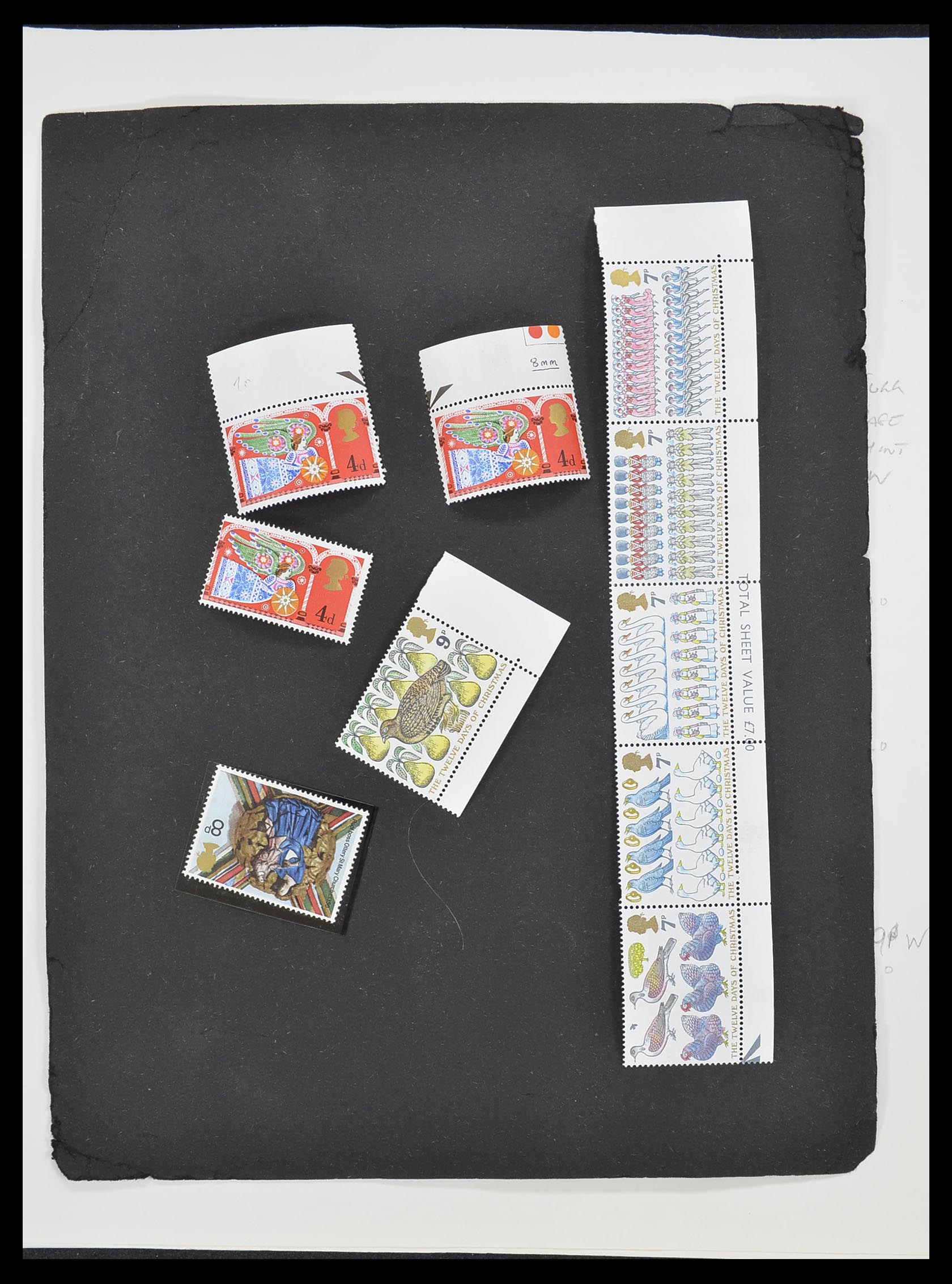 33419 063 - Postzegelverzameling 33419 Engeland 1875-1993.