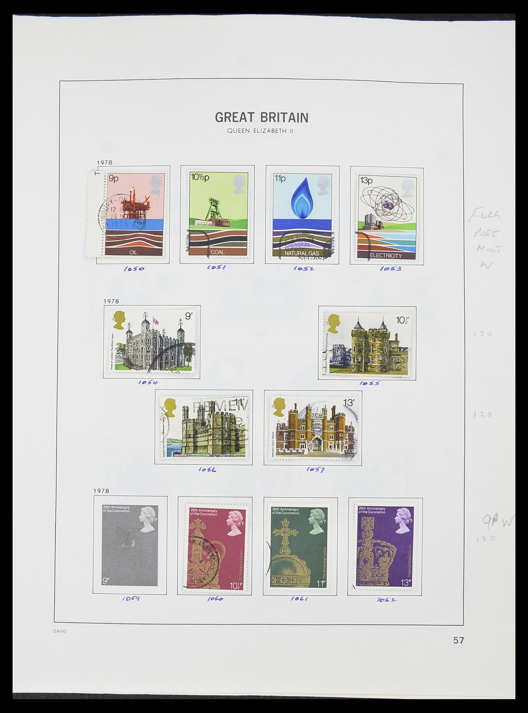 33419 064 - Stamp collection 33419 Great Britain 1875-1993.