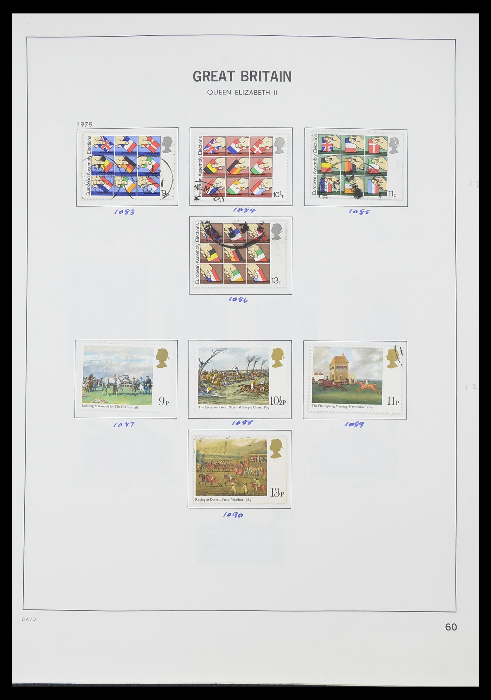 33419 067 - Stamp collection 33419 Great Britain 1875-1993.