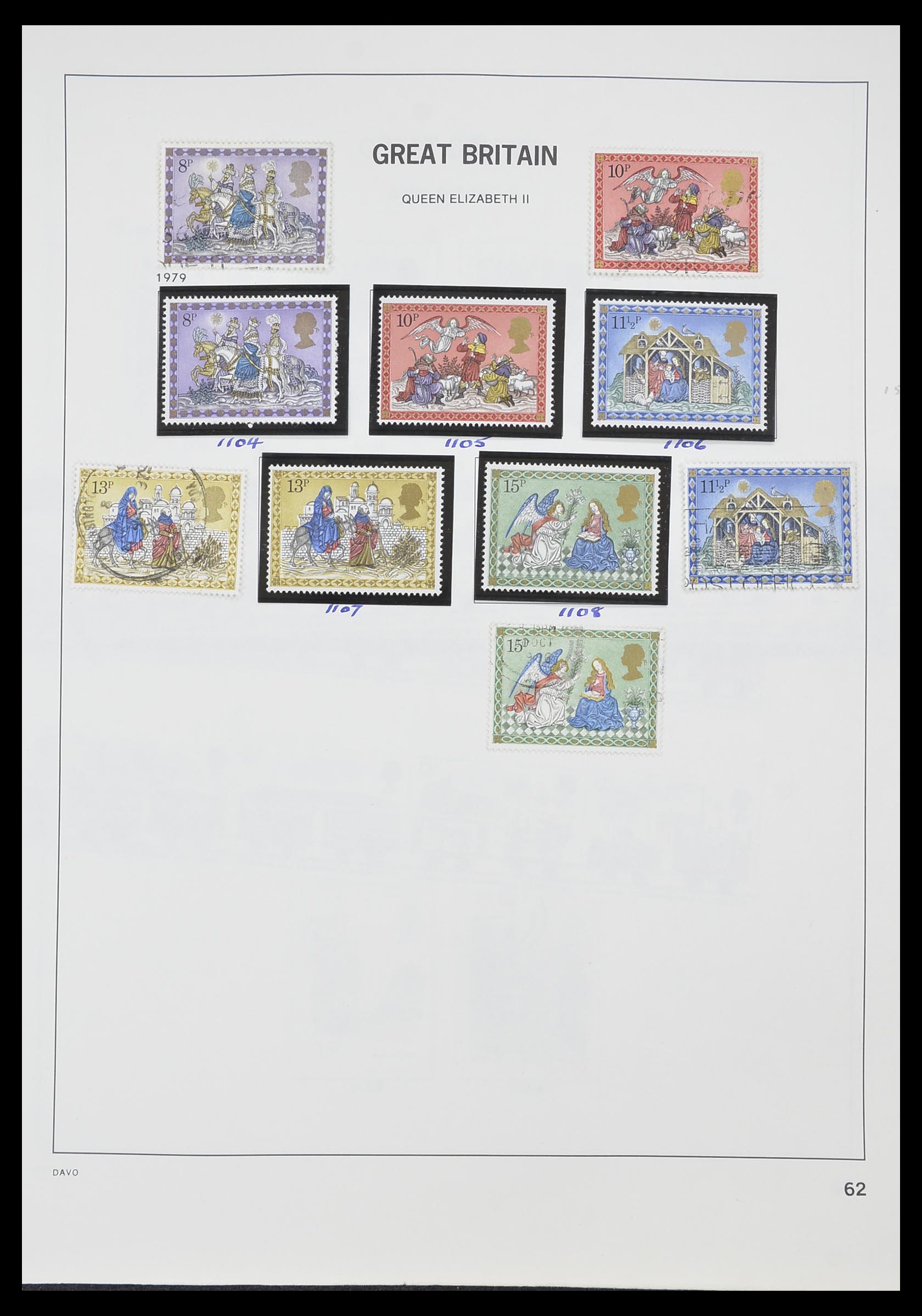 33419 069 - Stamp collection 33419 Great Britain 1875-1993.