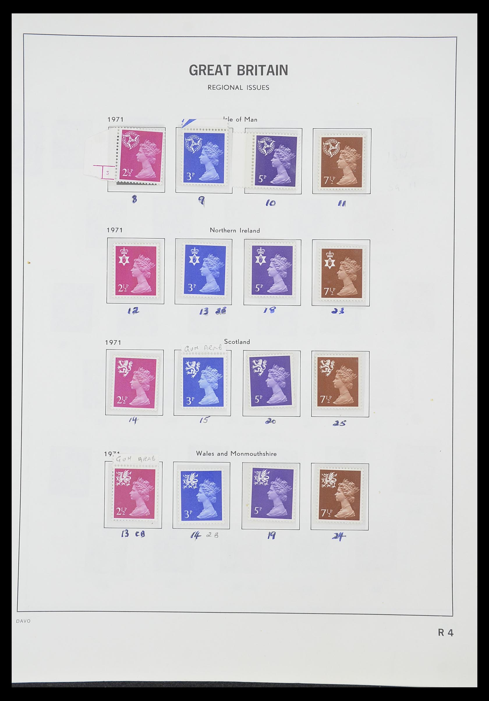 33419 108 - Stamp collection 33419 Great Britain 1875-1993.