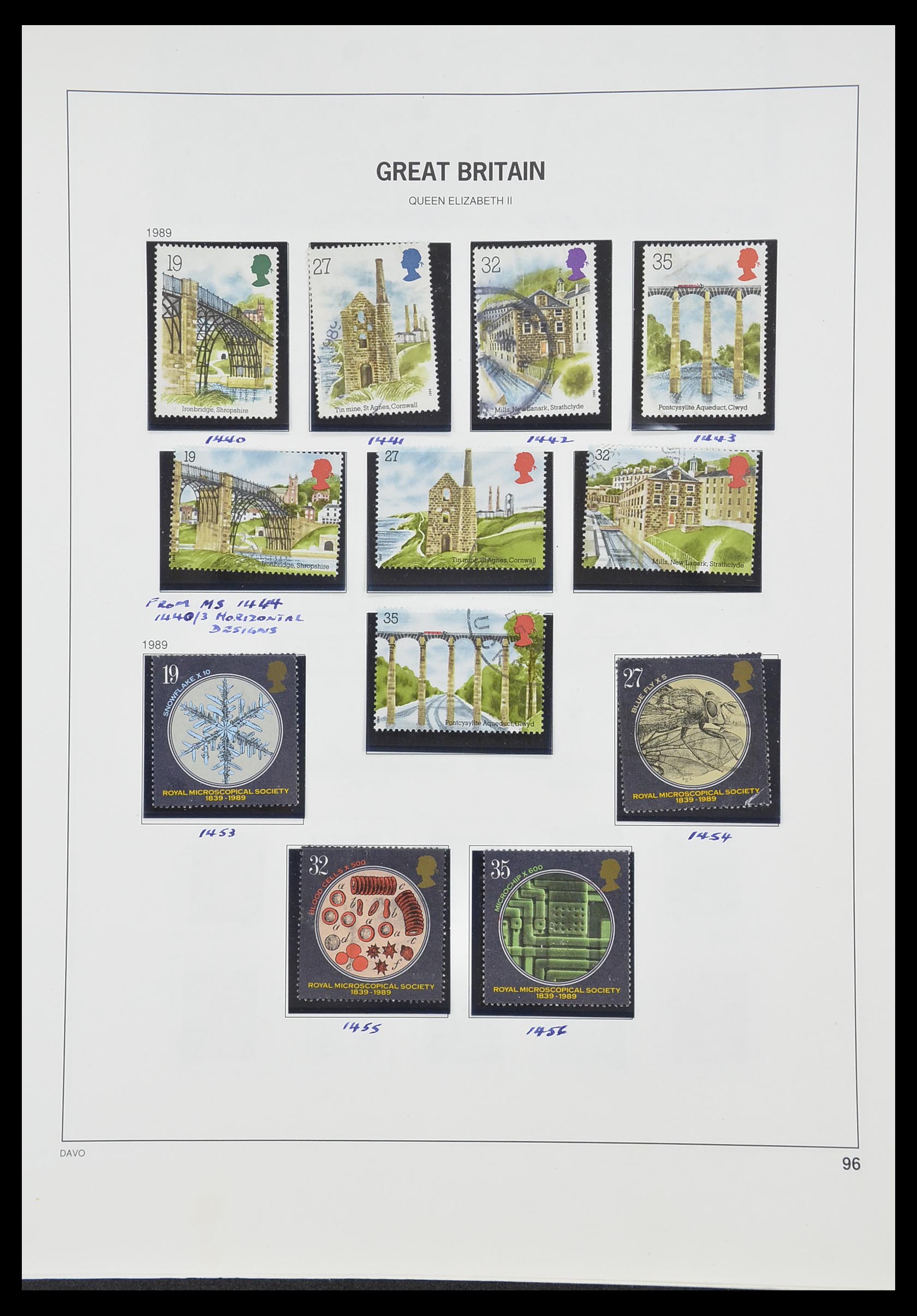 33419 139 - Postzegelverzameling 33419 Engeland 1875-1993.