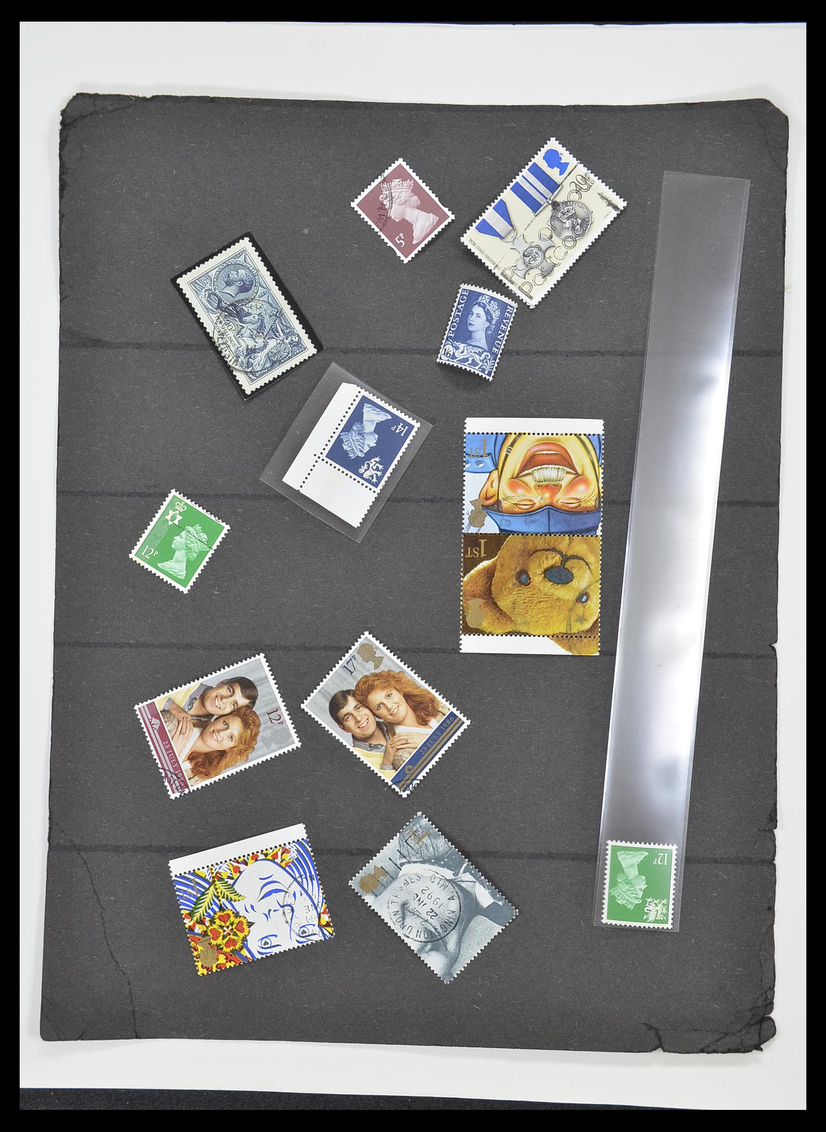 33419 152 - Postzegelverzameling 33419 Engeland 1875-1993.