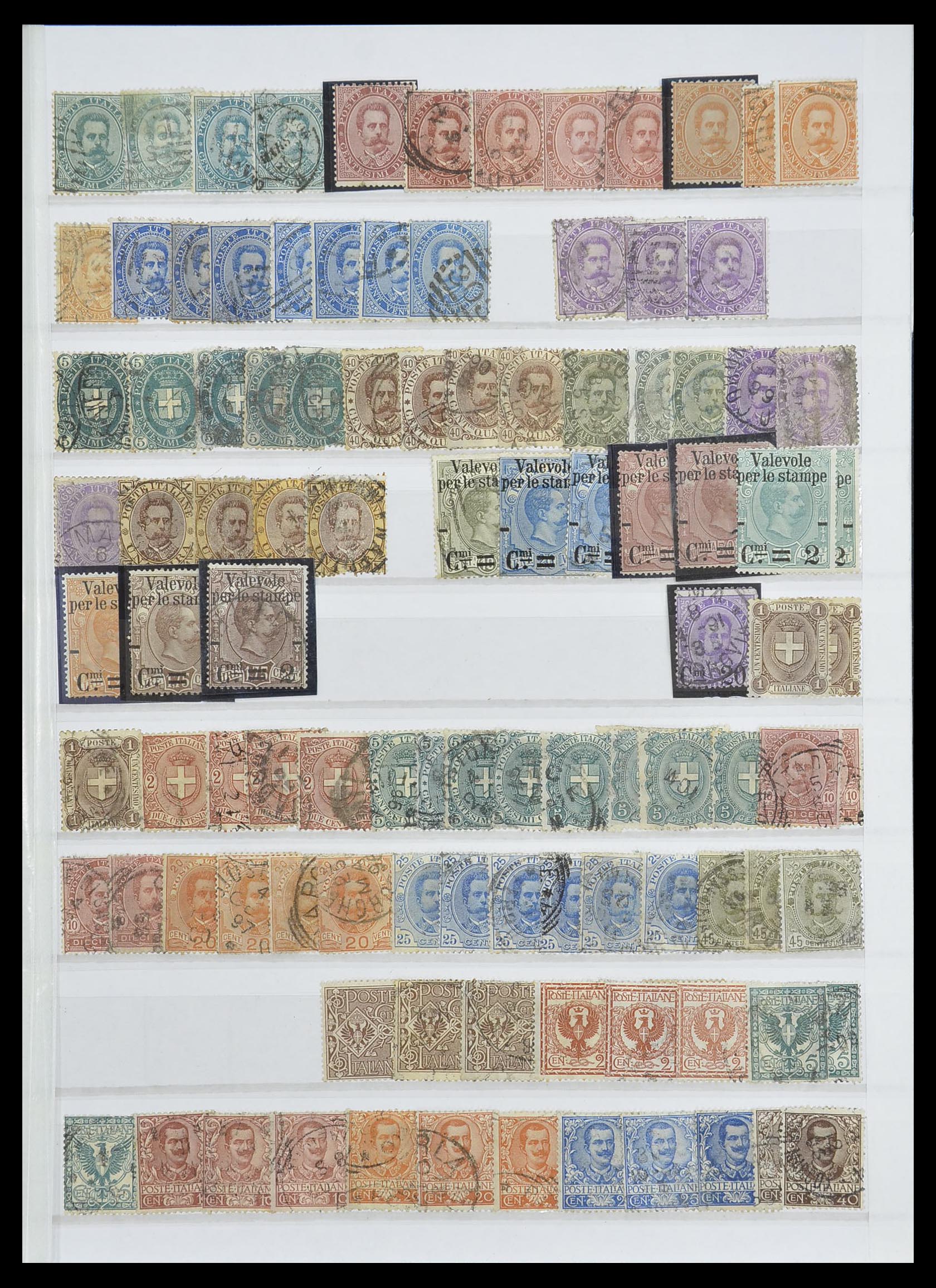 33422 005 - Postzegelverzameling 33422 Italië en Staten 1850-1974.