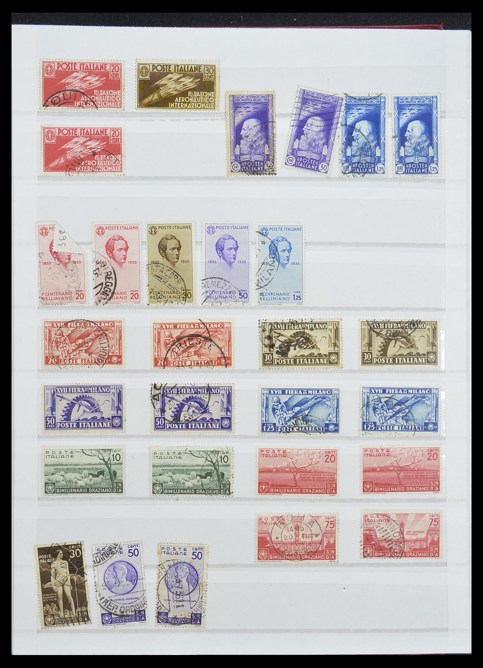 33422 017 - Postzegelverzameling 33422 Italië en Staten 1850-1974.