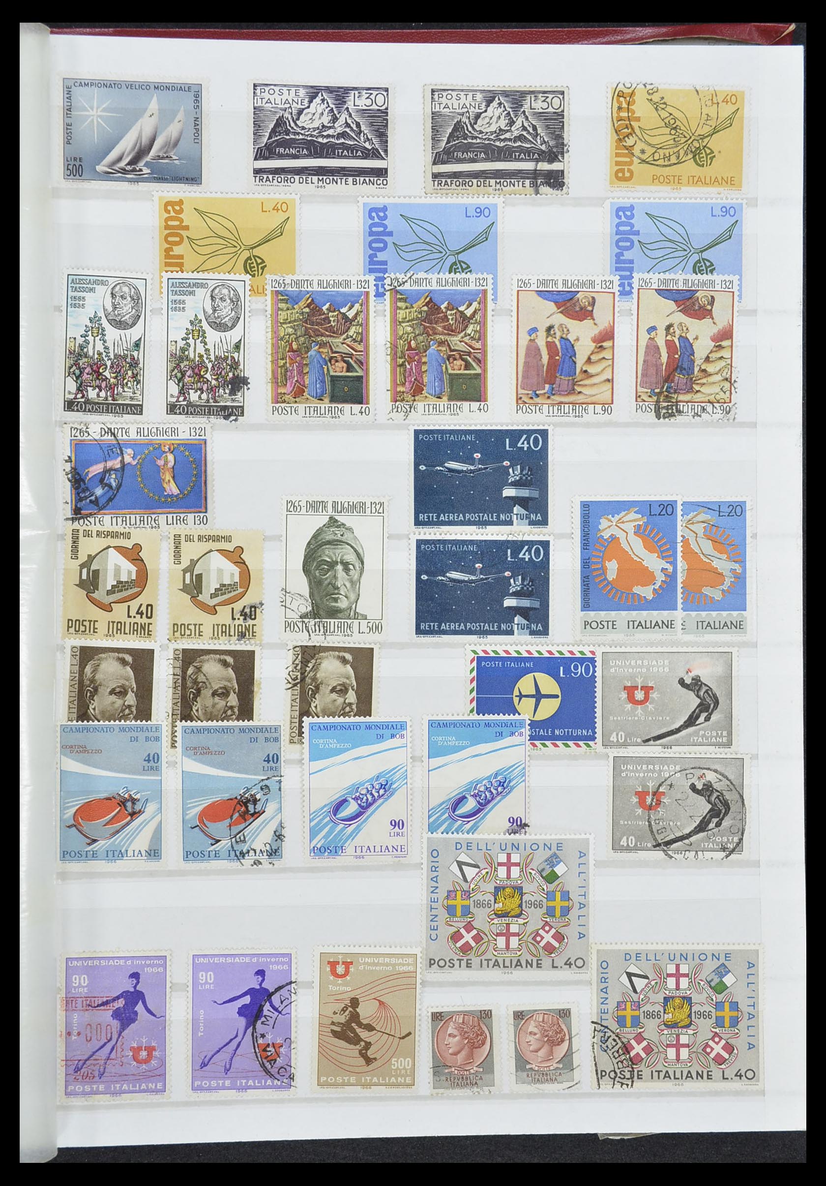 33422 035 - Postzegelverzameling 33422 Italië en Staten 1850-1974.