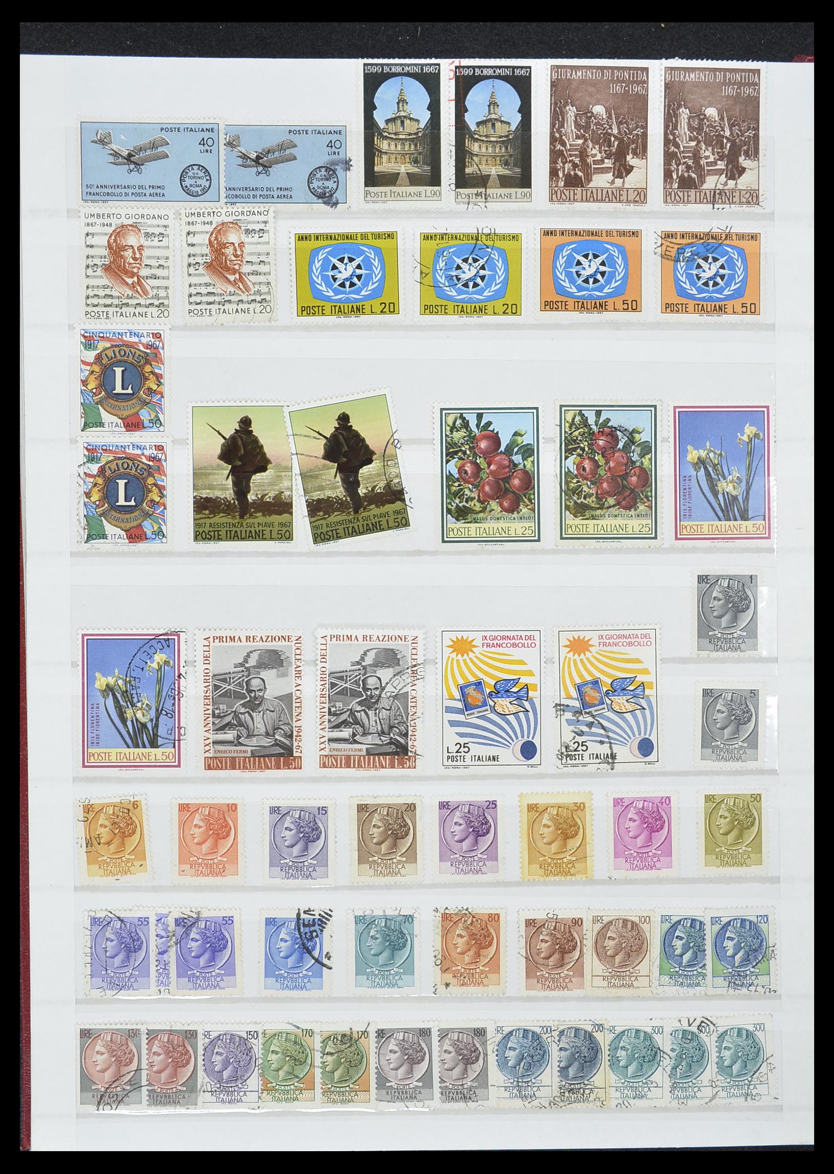 33422 039 - Postzegelverzameling 33422 Italië en Staten 1850-1974.