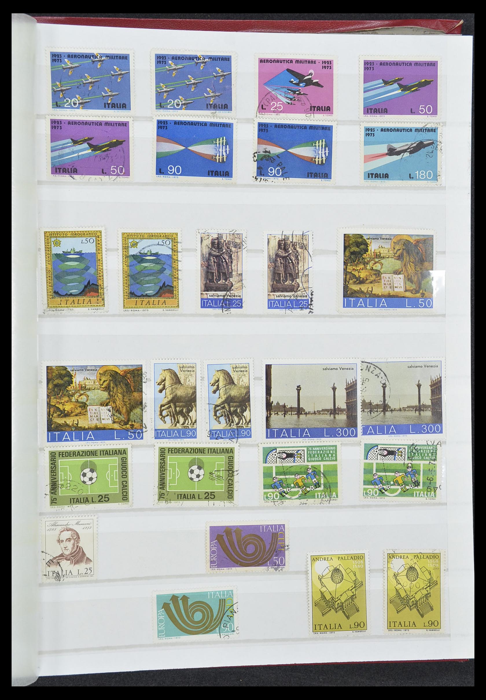 33422 046 - Postzegelverzameling 33422 Italië en Staten 1850-1974.