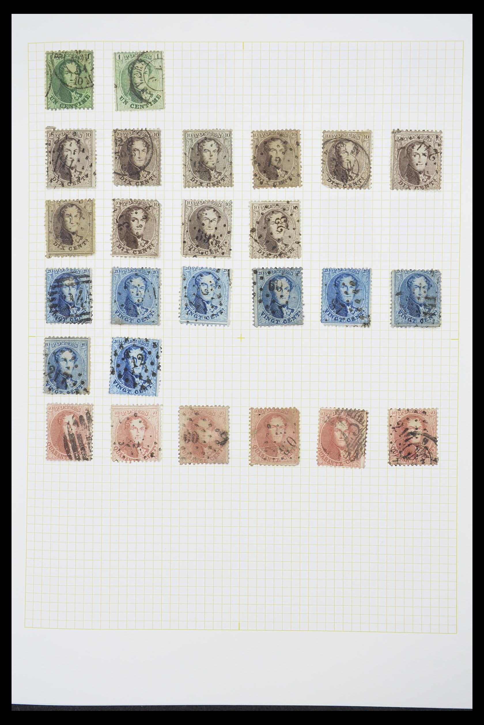 33424 006 - Postzegelverzameling 33424 België 1697(!)-1960.