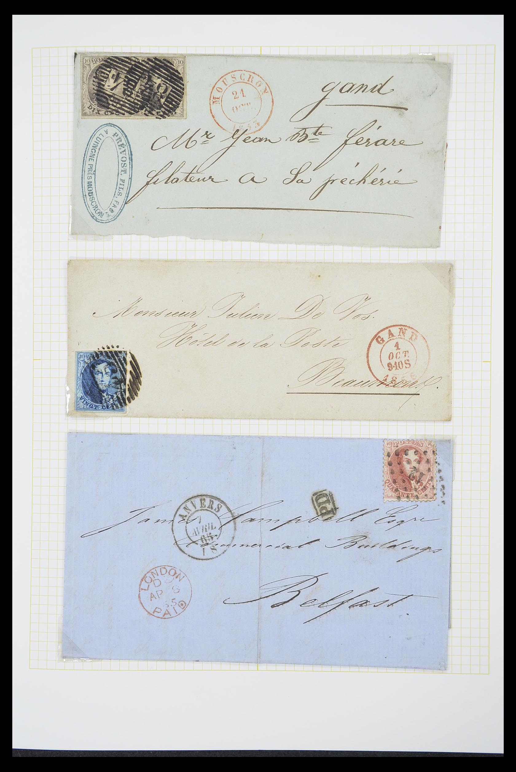 33424 009 - Postzegelverzameling 33424 België 1697(!)-1960.