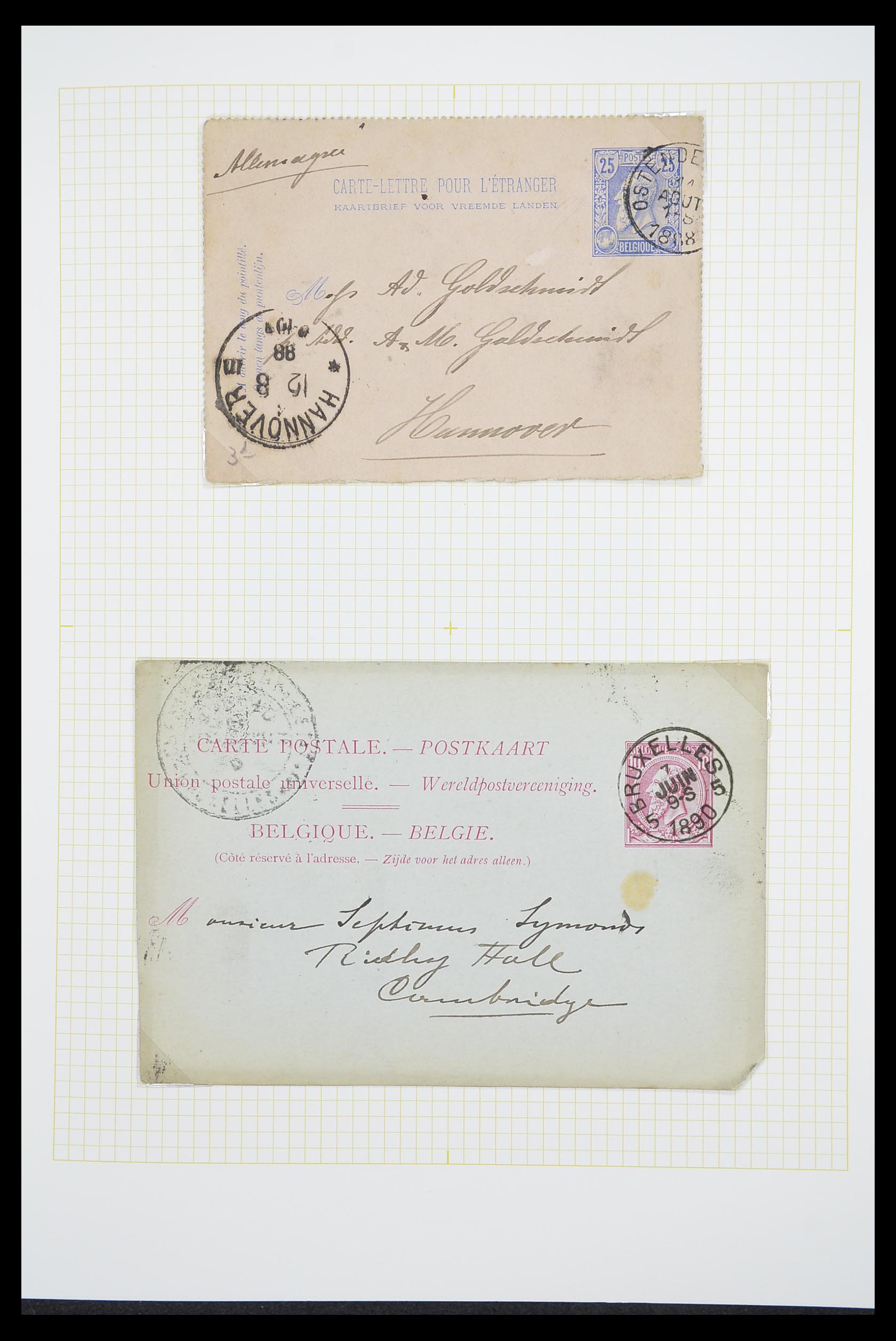 33424 018 - Postzegelverzameling 33424 België 1697(!)-1960.
