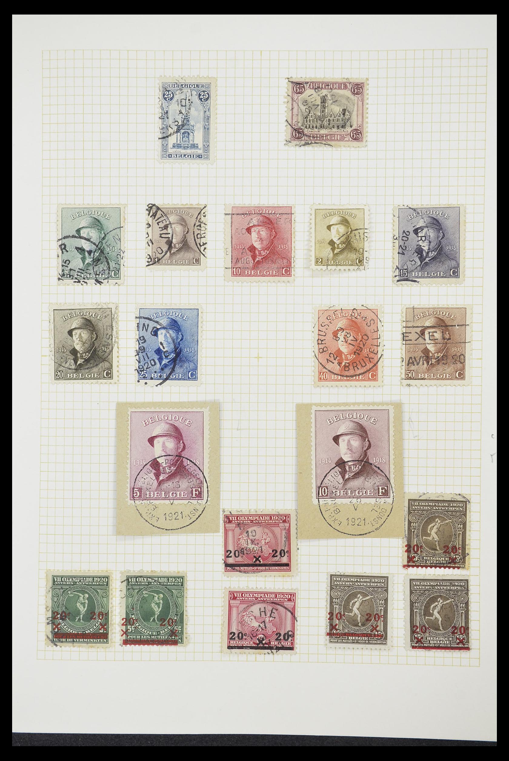 33424 033 - Stamp collection 33424 Belgium 1697(!)-1960.
