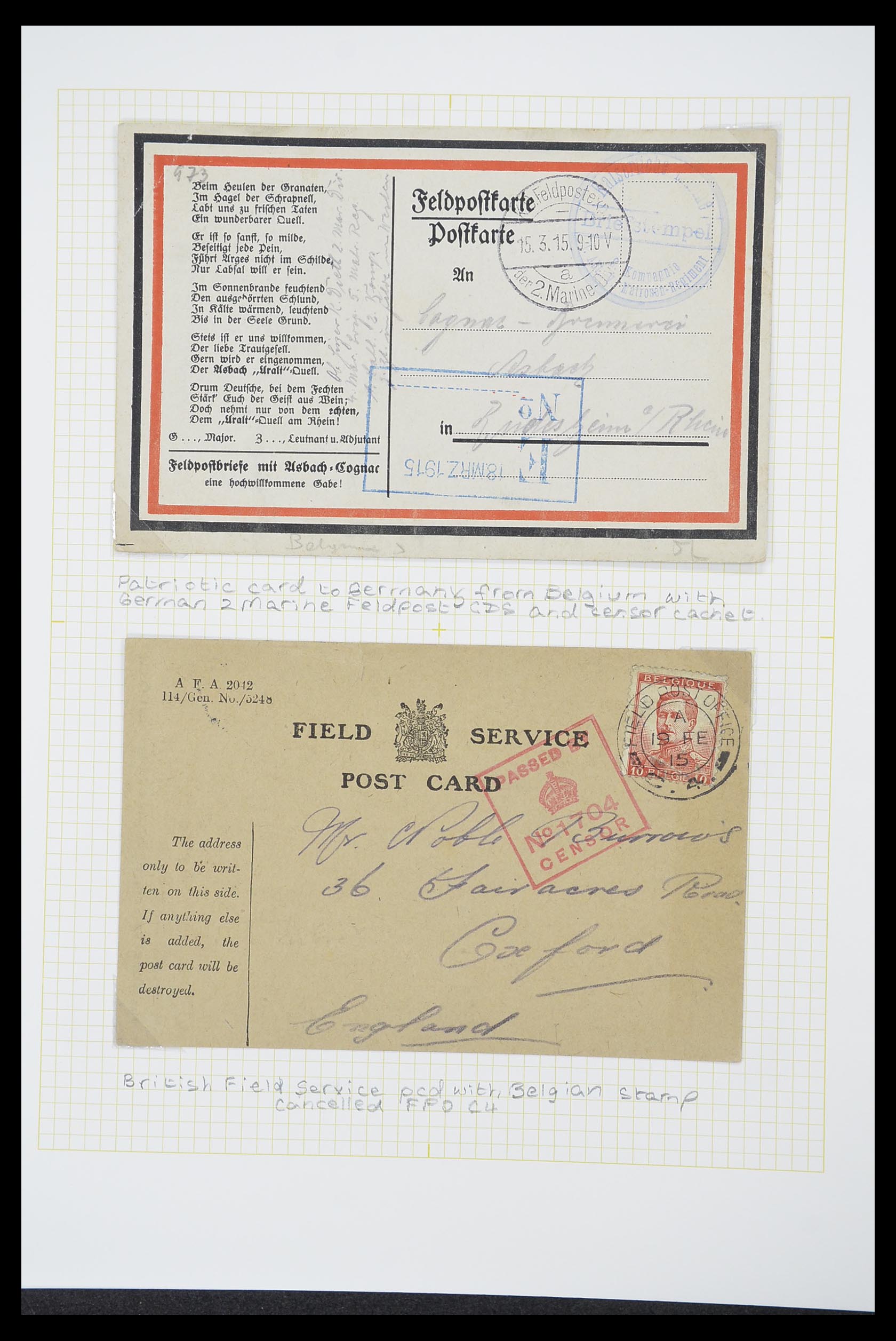 33424 035 - Postzegelverzameling 33424 België 1697(!)-1960.