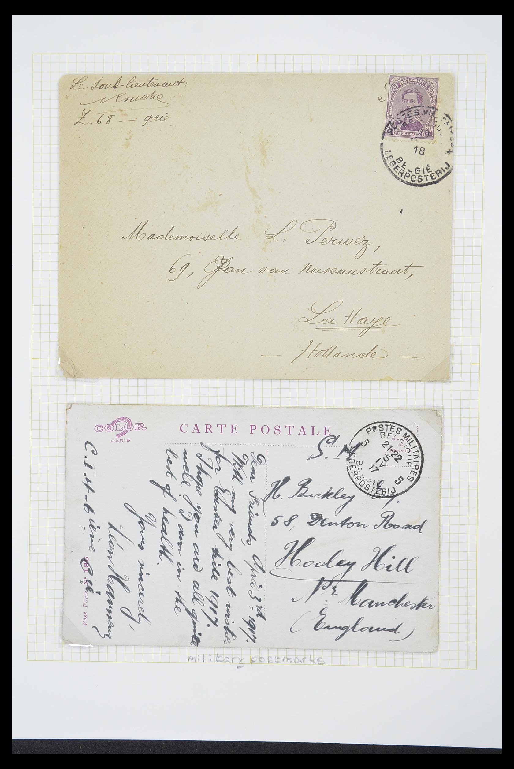 33424 037 - Postzegelverzameling 33424 België 1697(!)-1960.
