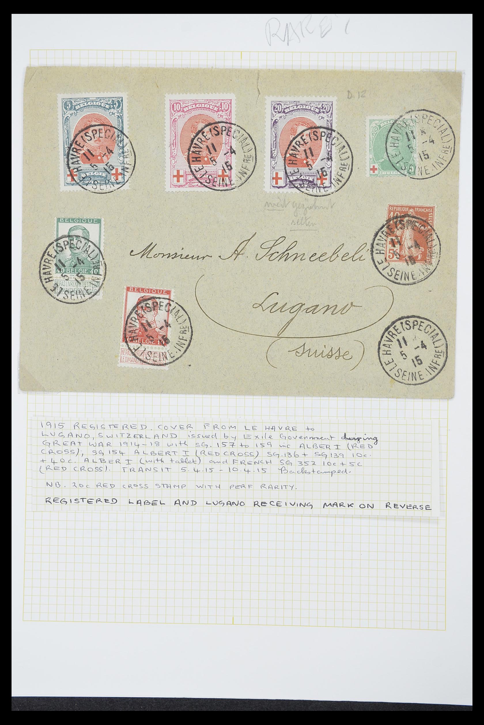 33424 039 - Postzegelverzameling 33424 België 1697(!)-1960.