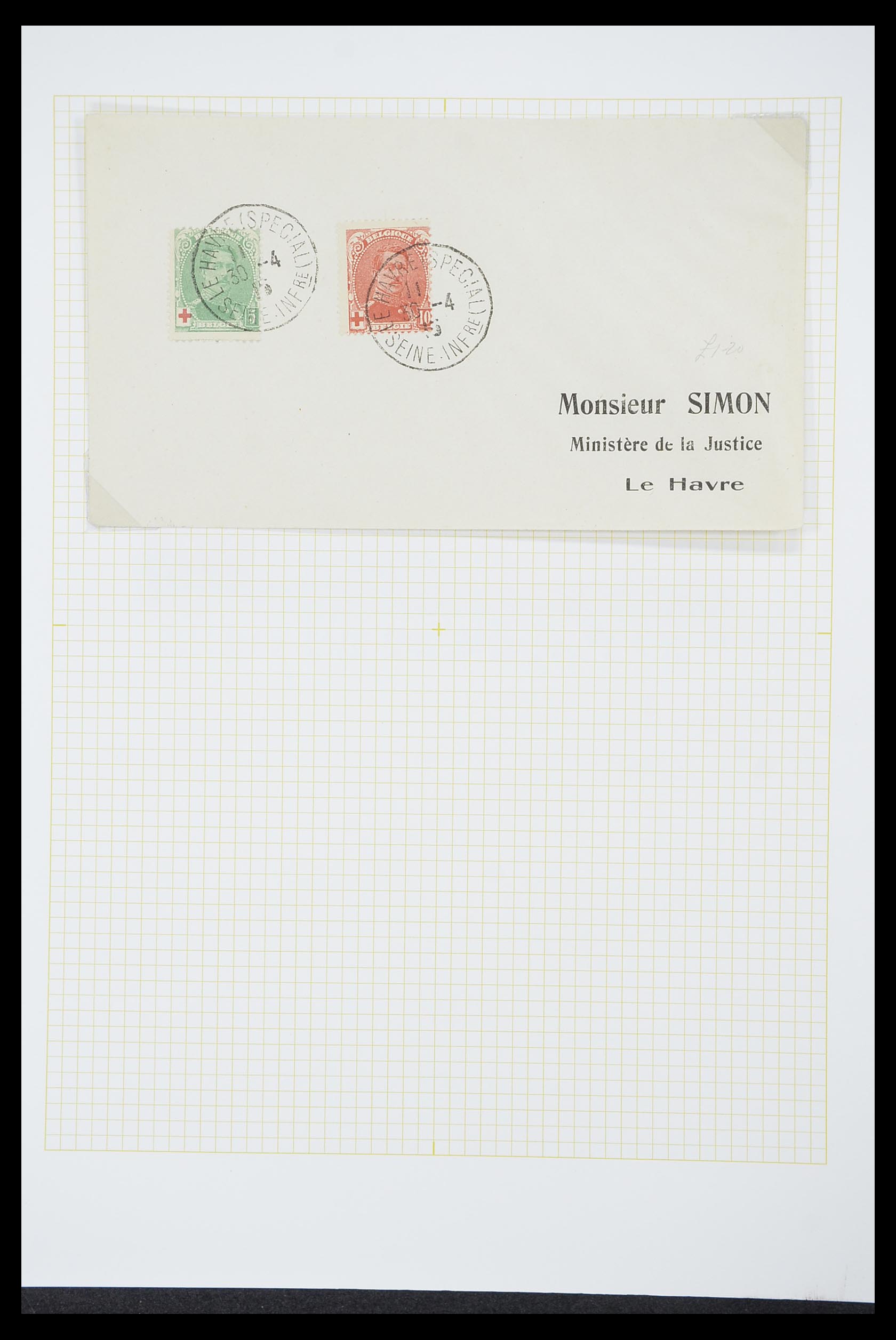 33424 040 - Postzegelverzameling 33424 België 1697(!)-1960.
