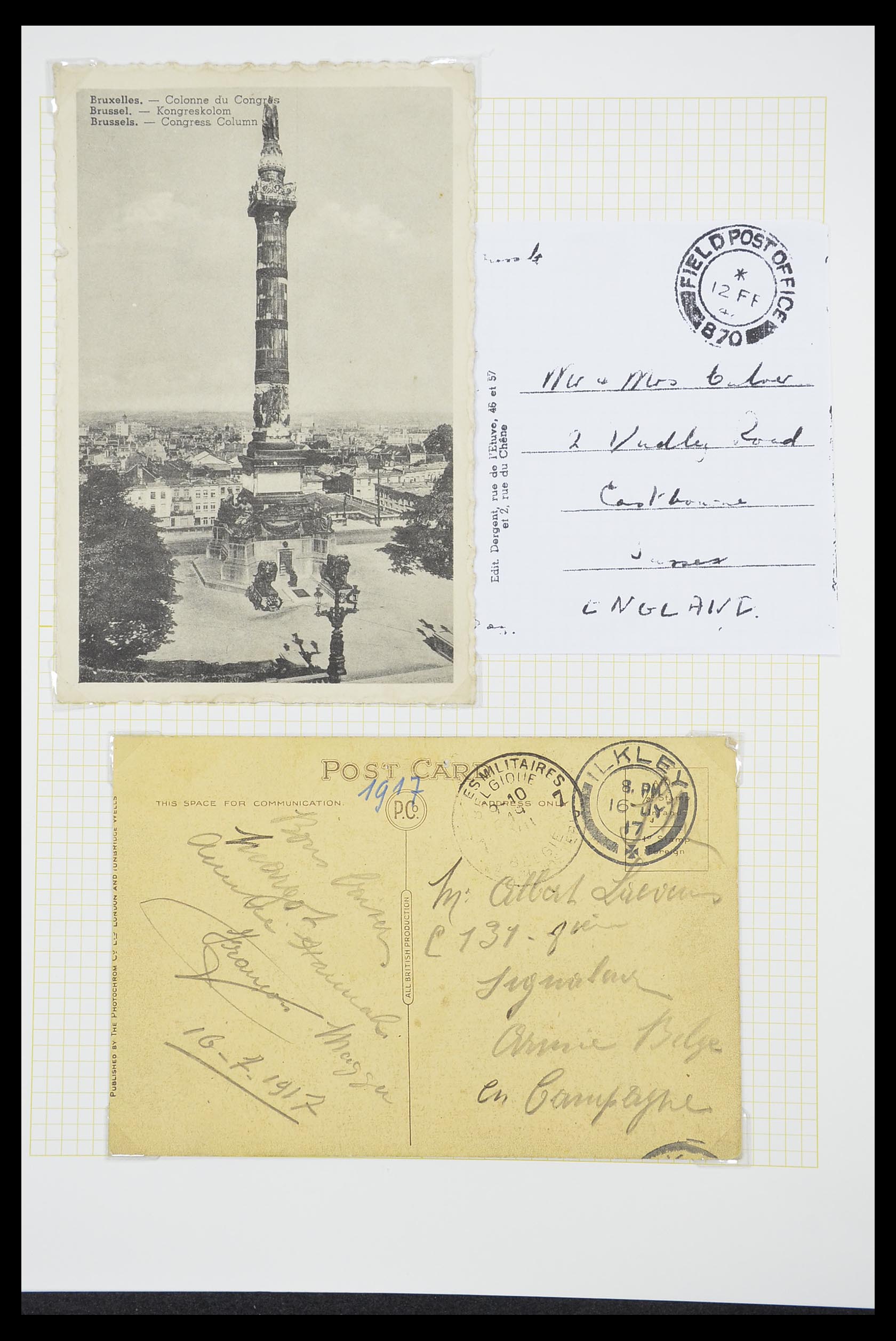 33424 053 - Postzegelverzameling 33424 België 1697(!)-1960.