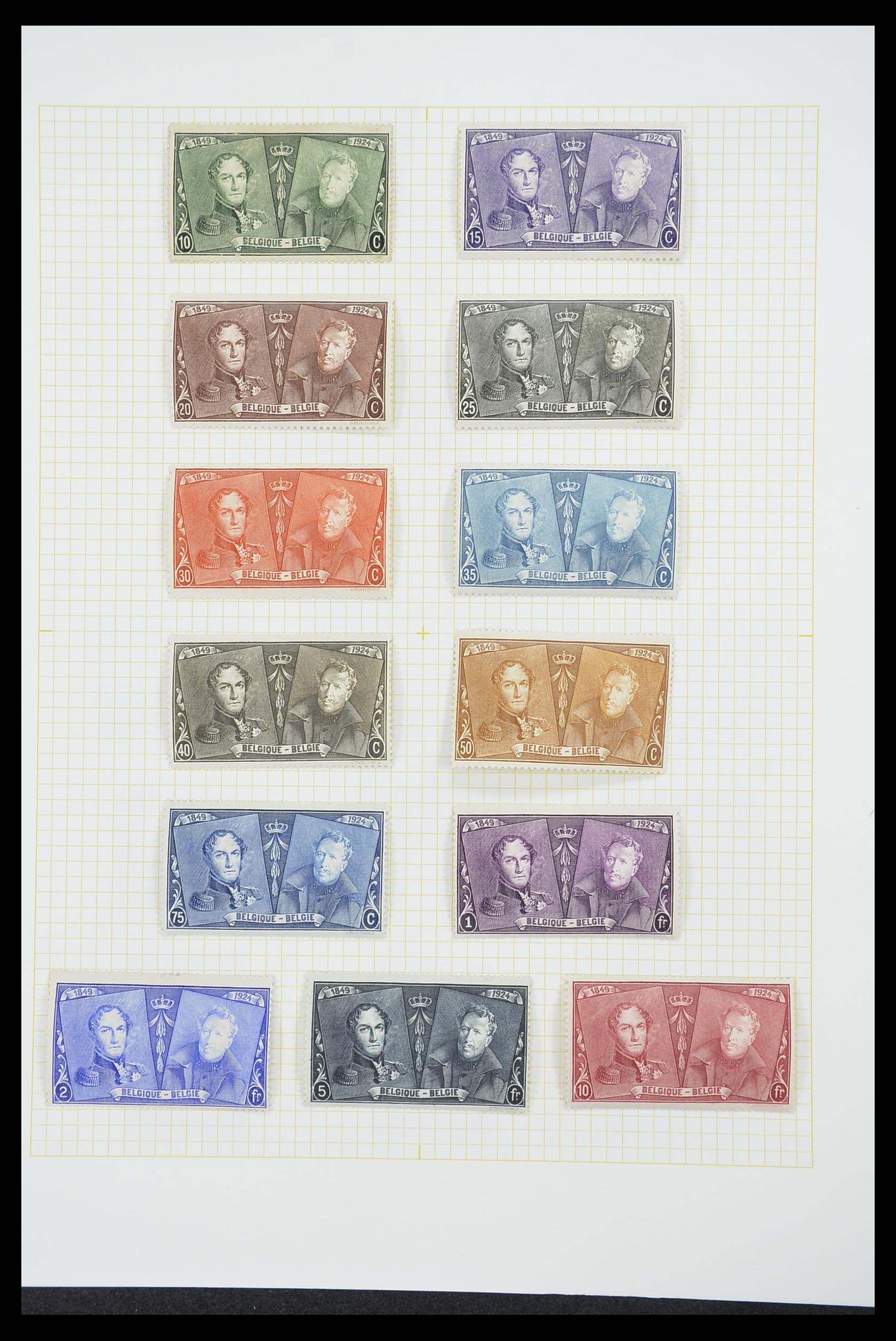 33424 065 - Postzegelverzameling 33424 België 1697(!)-1960.