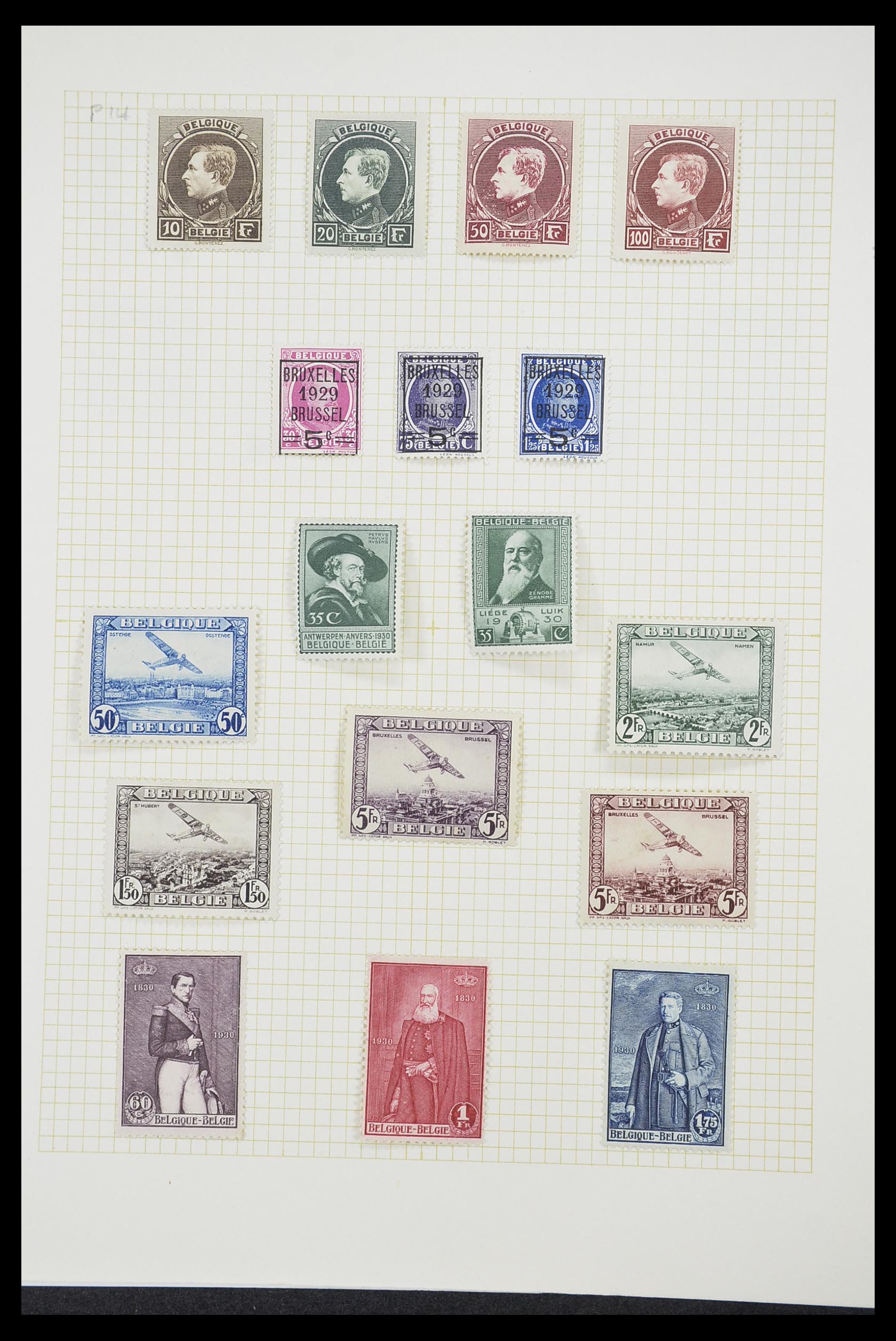 33424 066 - Postzegelverzameling 33424 België 1697(!)-1960.