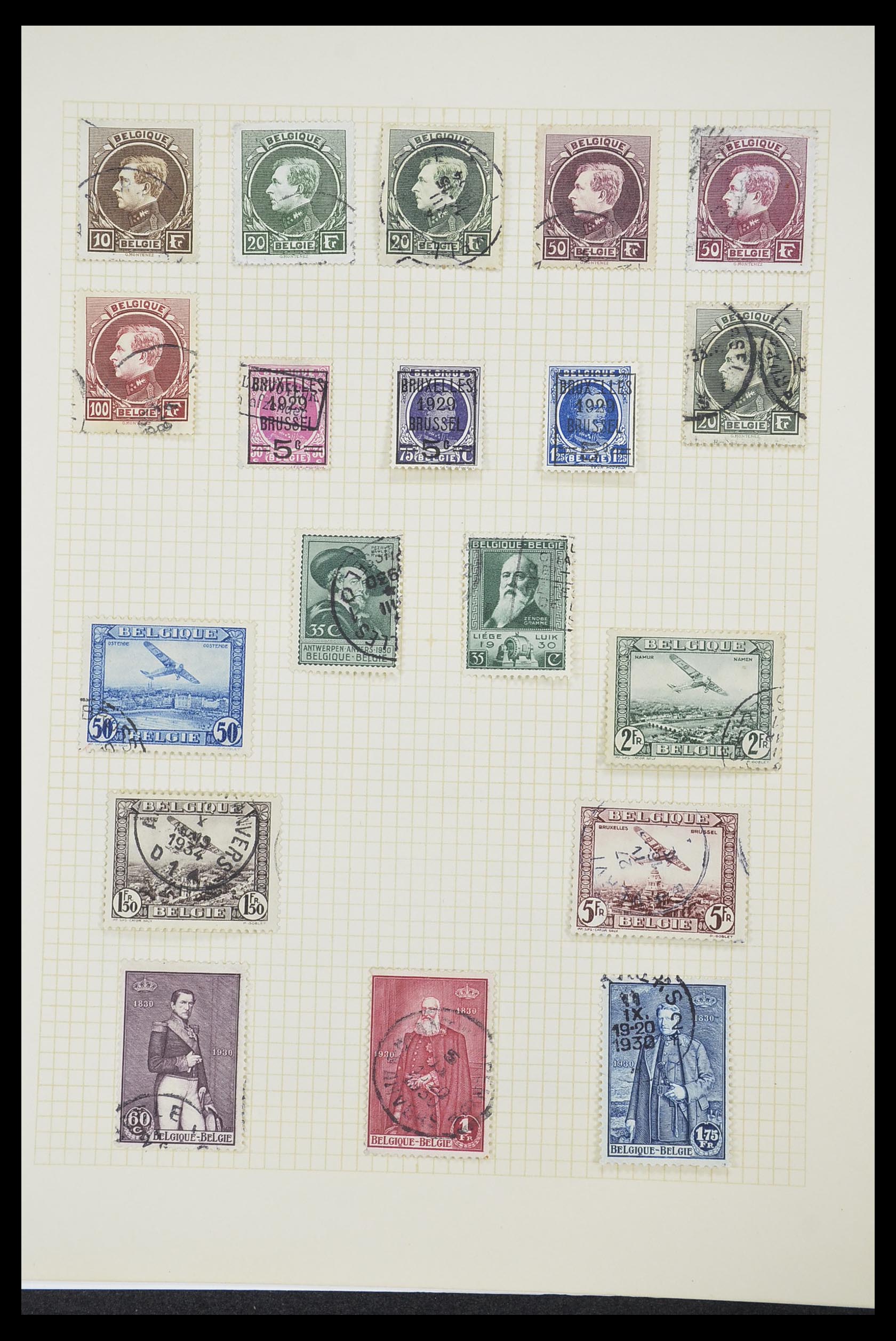 33424 067 - Stamp collection 33424 Belgium 1697(!)-1960.