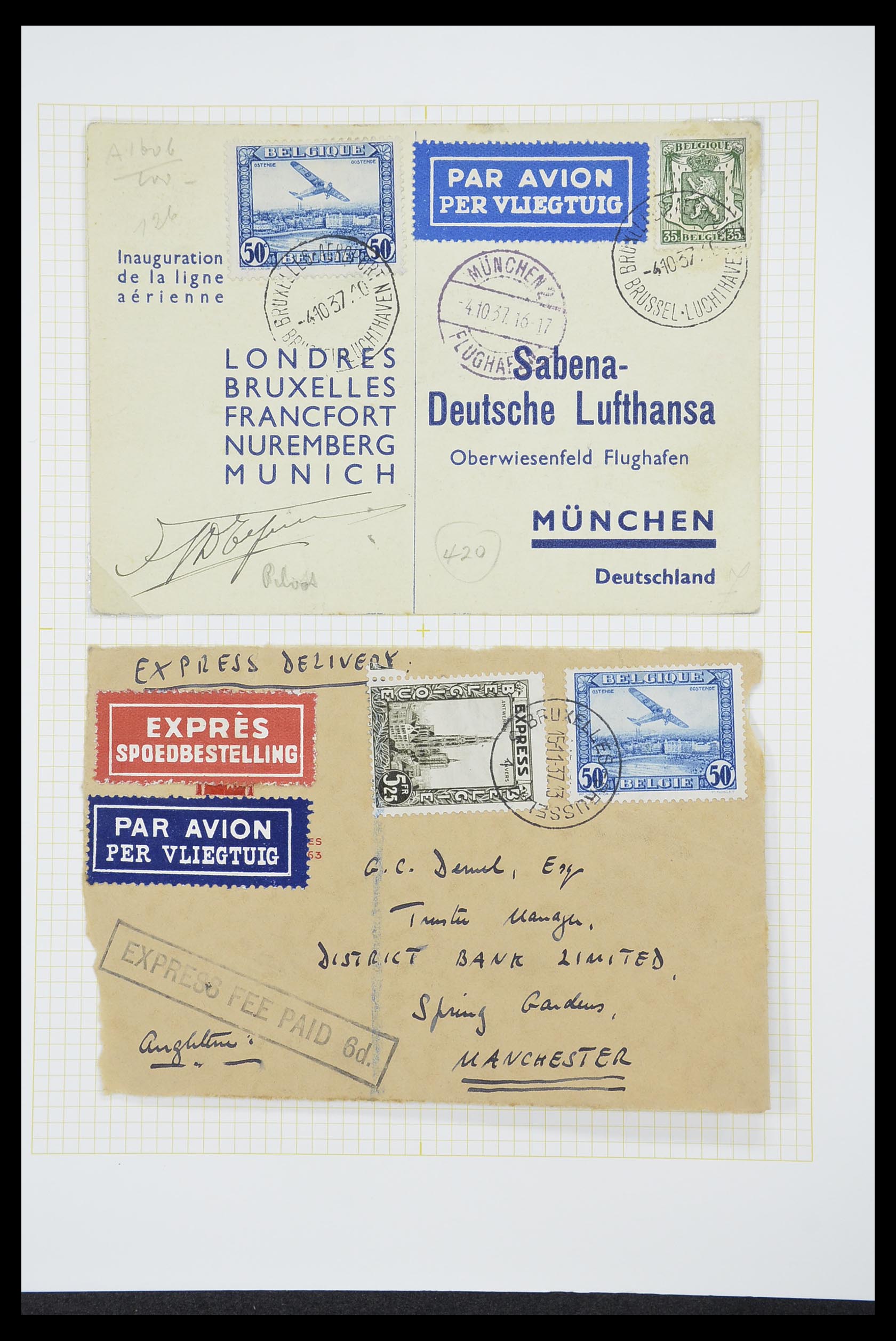 33424 068 - Postzegelverzameling 33424 België 1697(!)-1960.