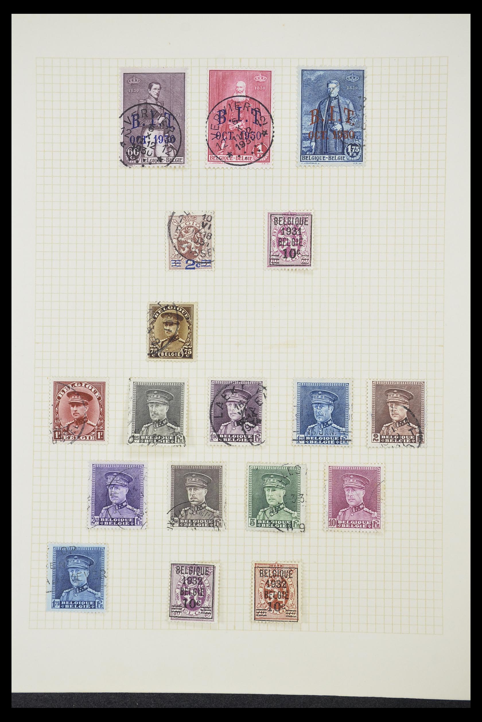 33424 071 - Postzegelverzameling 33424 België 1697(!)-1960.