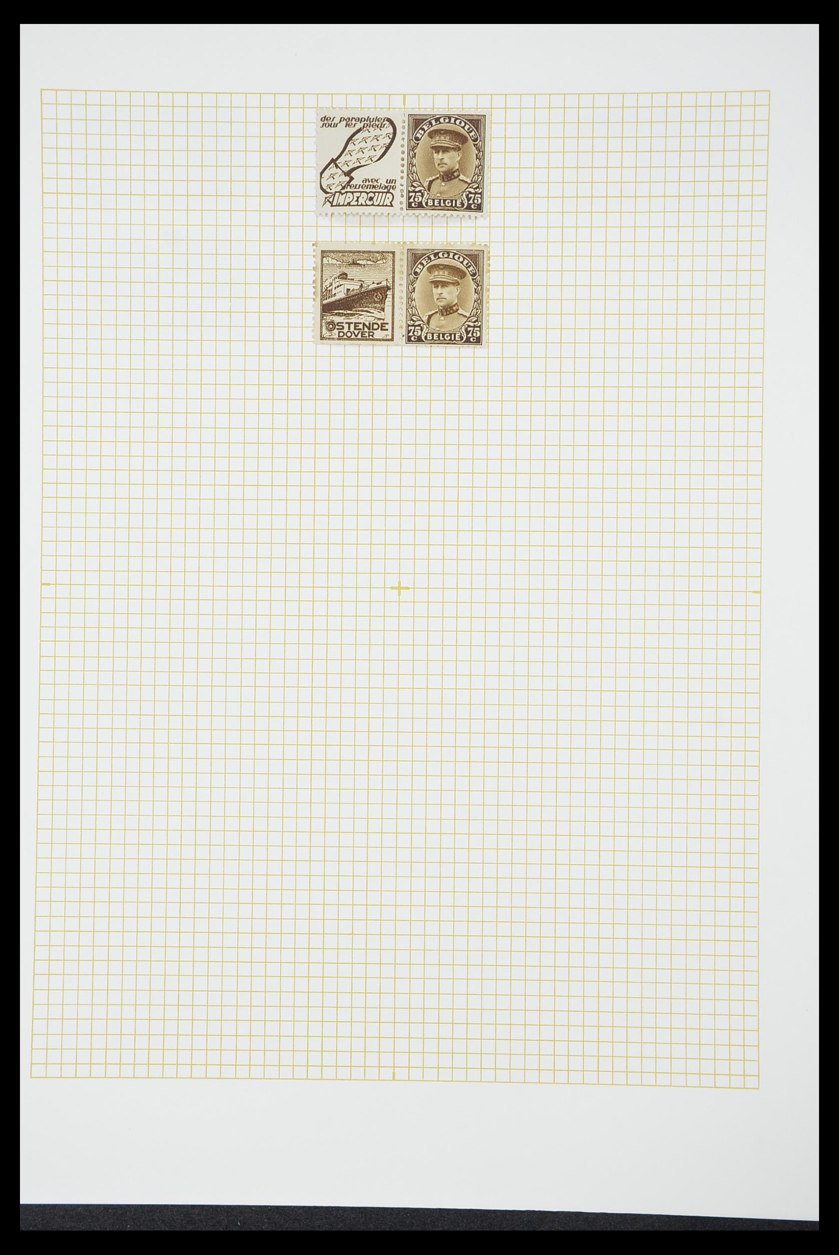 33424 072 - Postzegelverzameling 33424 België 1697(!)-1960.